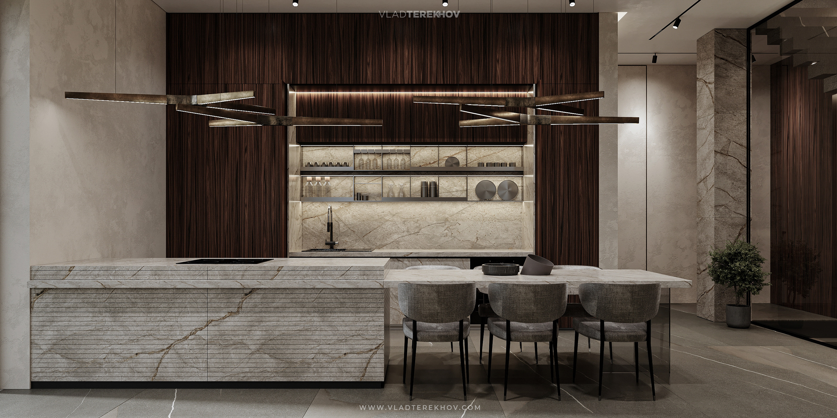 TOWNHOUSE ON STARONIKOLSKY — Изображение №14 — 3D на Dprofile