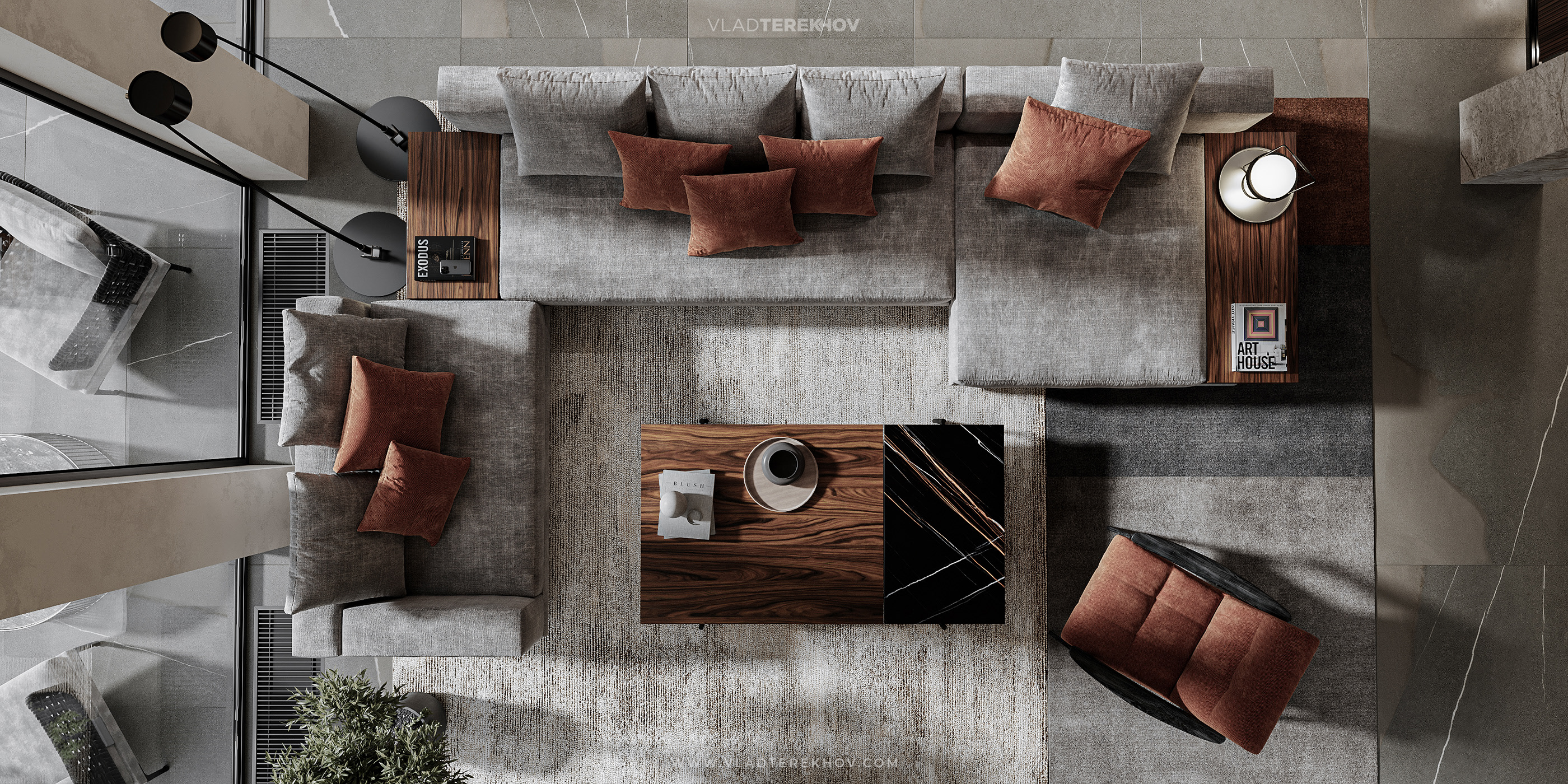 TOWNHOUSE ON STARONIKOLSKY — Изображение №10 — 3D на Dprofile