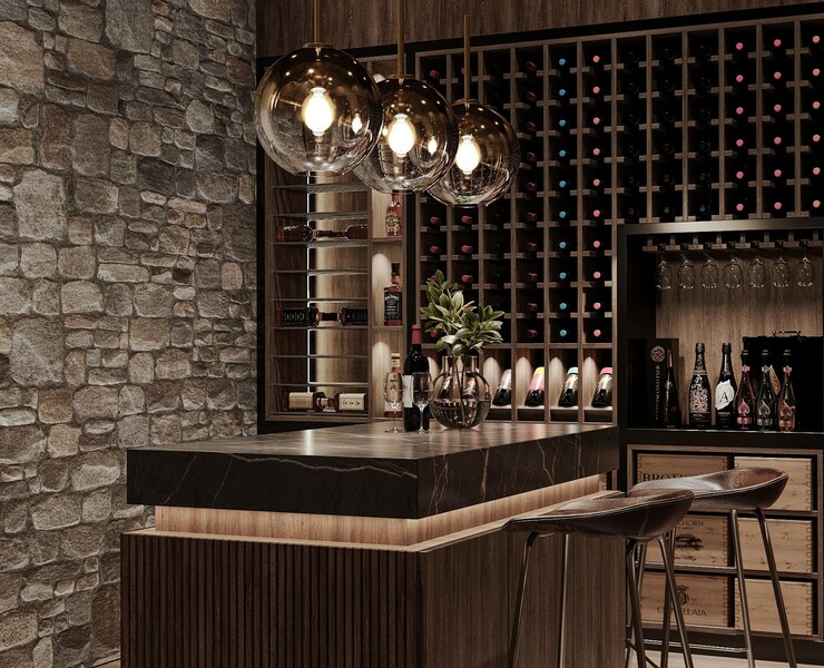 WINE VAULT — 3D на Dprofile