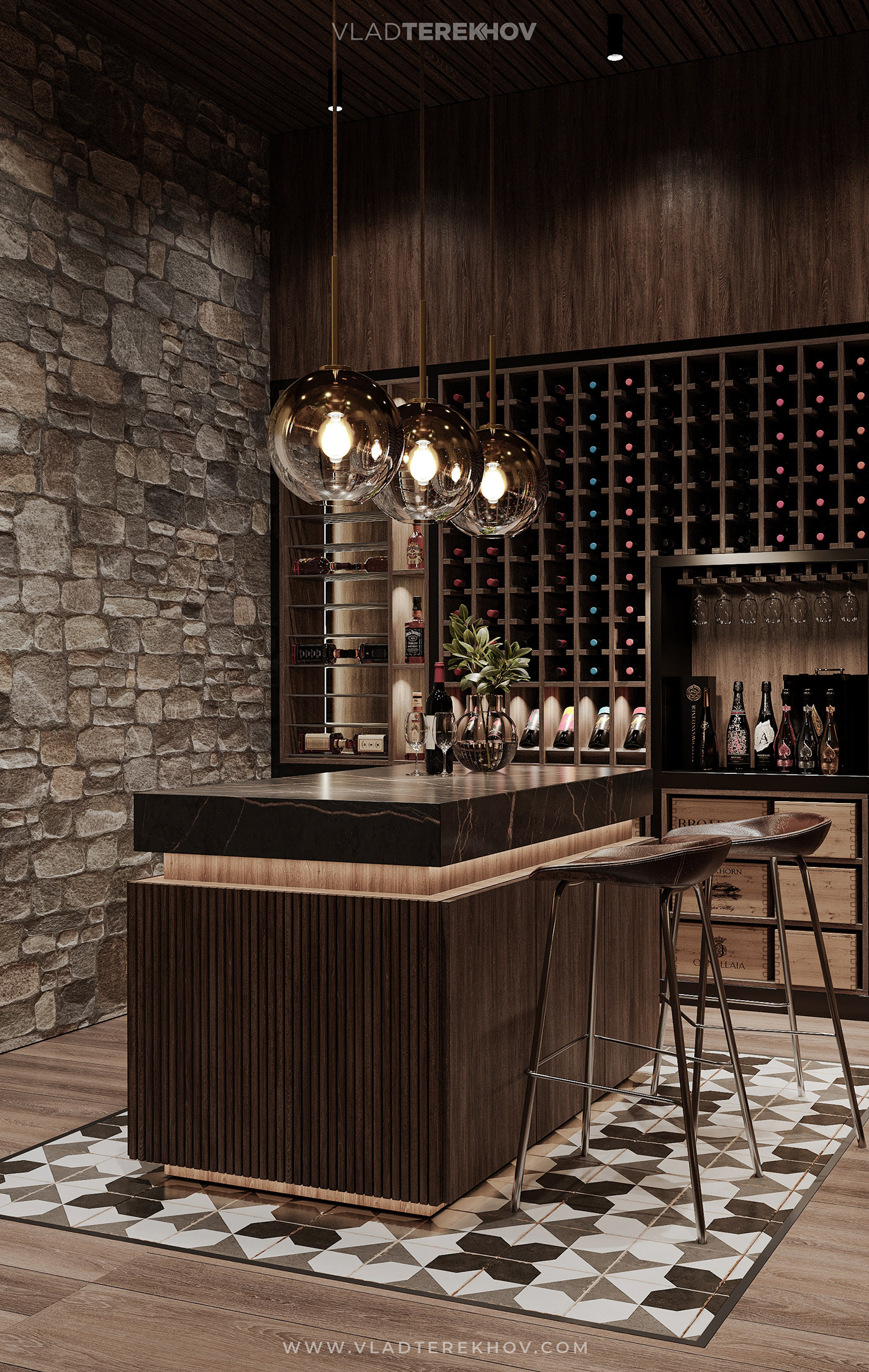 WINE VAULT — Изображение №3 — 3D на Dprofile