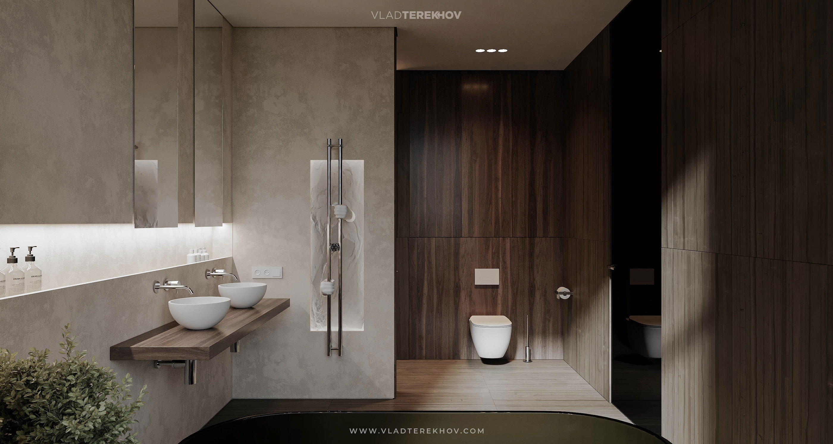 AESTHETIC BATHROOM — Изображение №2 — 3D на Dprofile