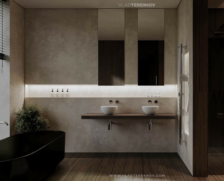 AESTHETIC BATHROOM — 3D на Dprofile