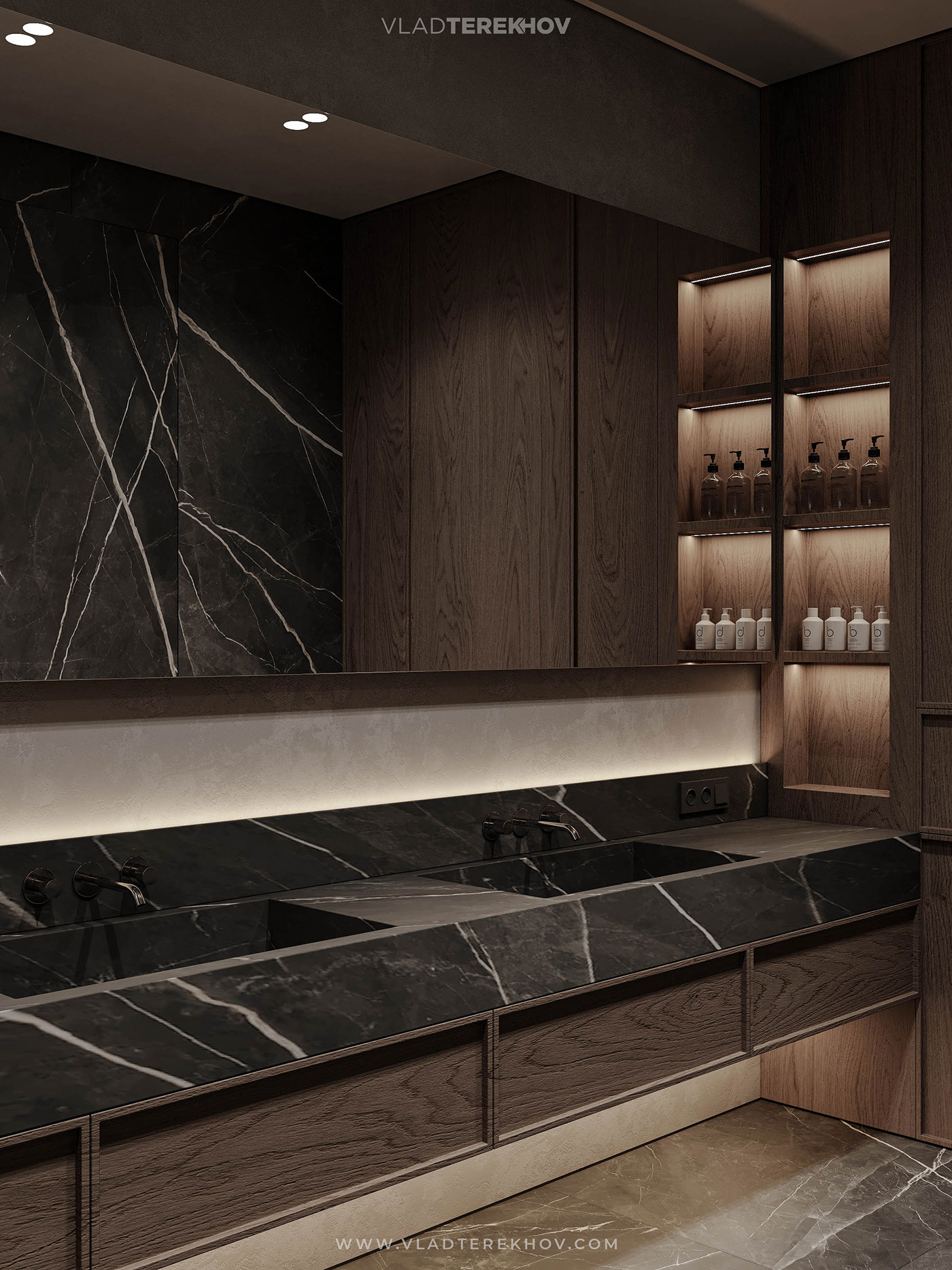 DARK AESTHETIC BATHROOM — Изображение №4 — 3D на Dprofile