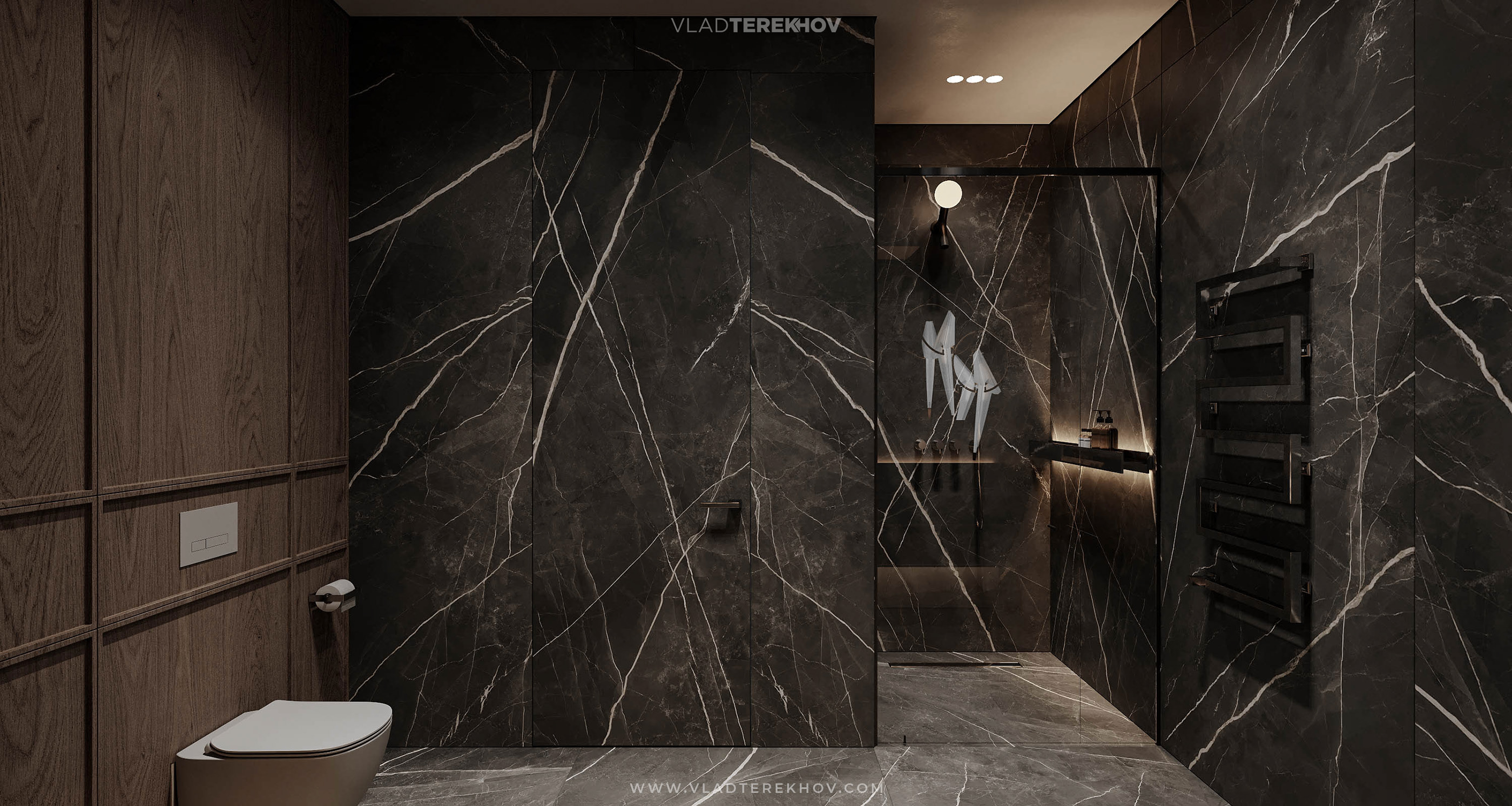 DARK AESTHETIC BATHROOM — Изображение №1 — 3D на Dprofile