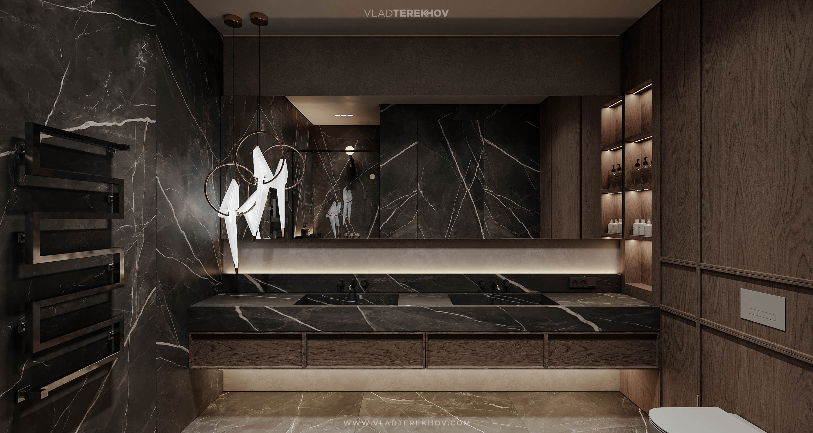 DARK AESTHETIC BATHROOM — Изображение №2 — 3D на Dprofile