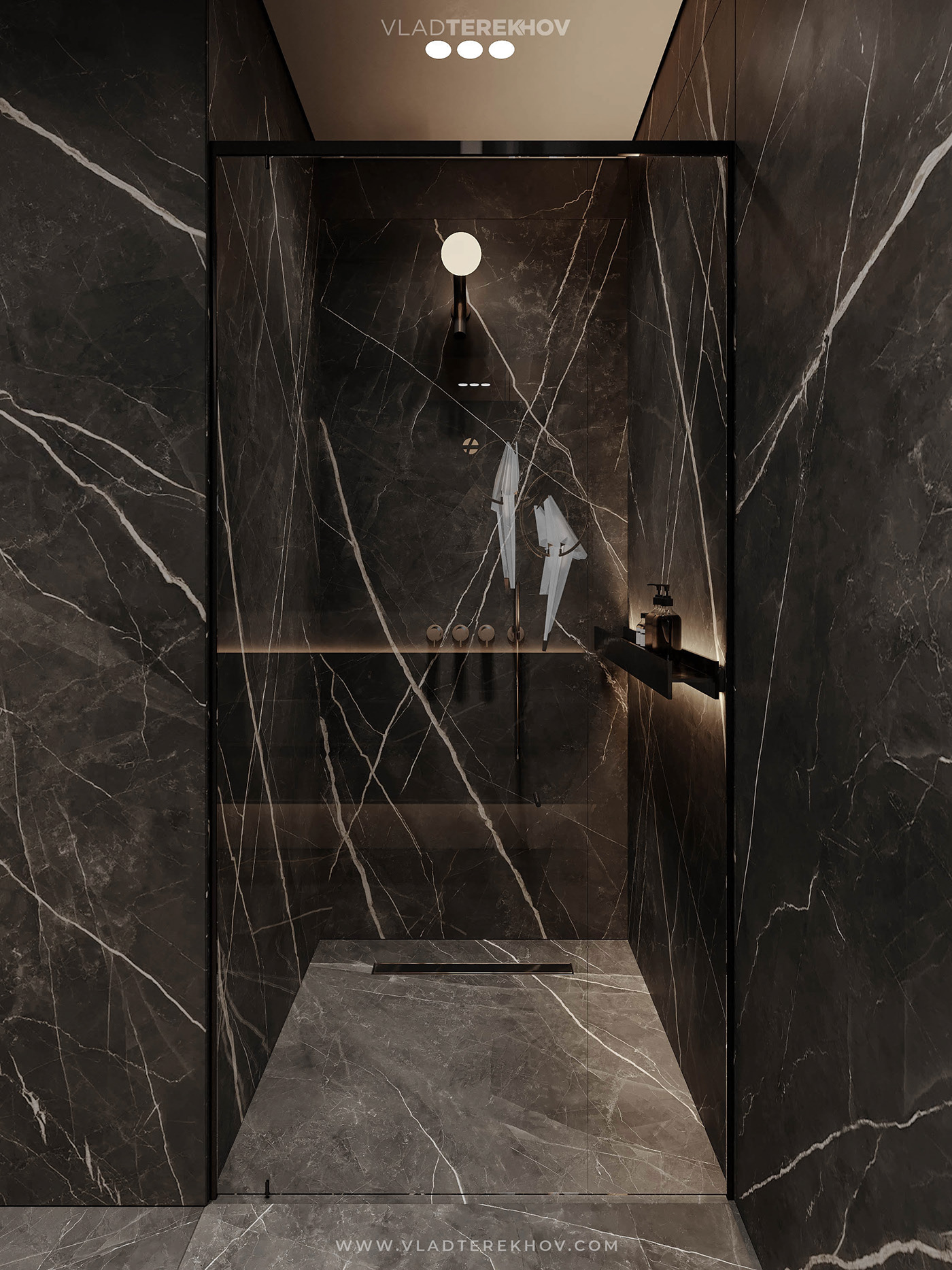 DARK AESTHETIC BATHROOM — Изображение №7 — 3D на Dprofile