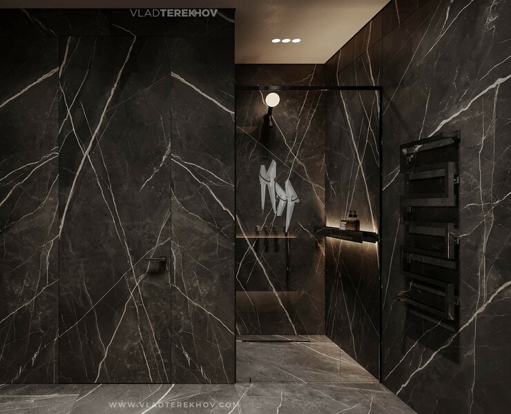 DARK AESTHETIC BATHROOM — 3D на Dprofile