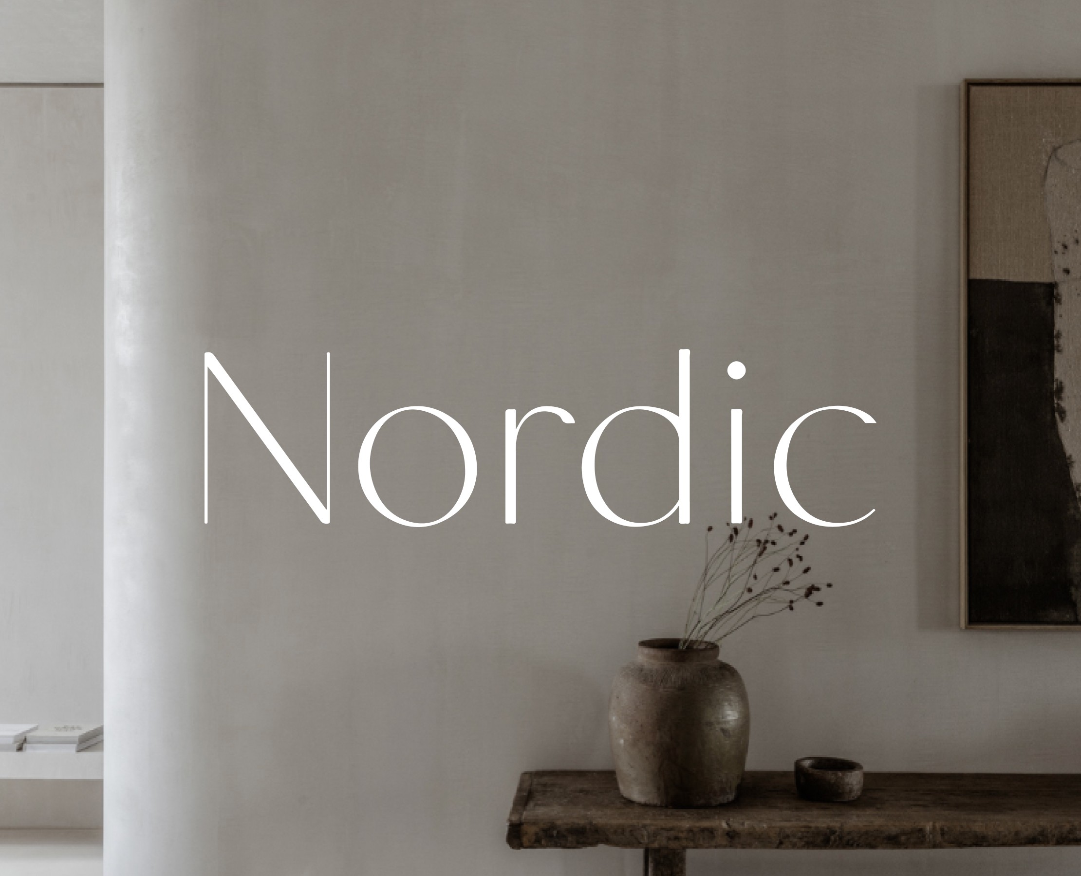 фирменный стиль для бренда товаров для дома // Nordic — Брендинг на Dprofile