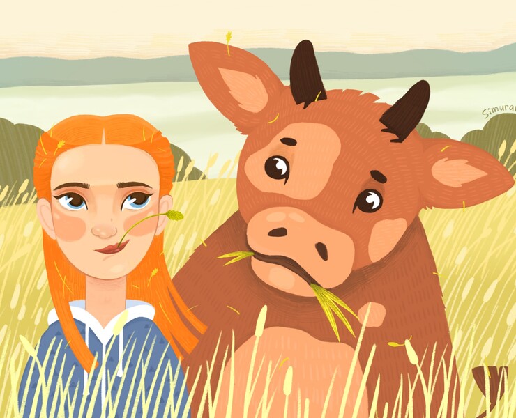 Love for animals | illustrations — Иллюстрация, Графика на Dprofile