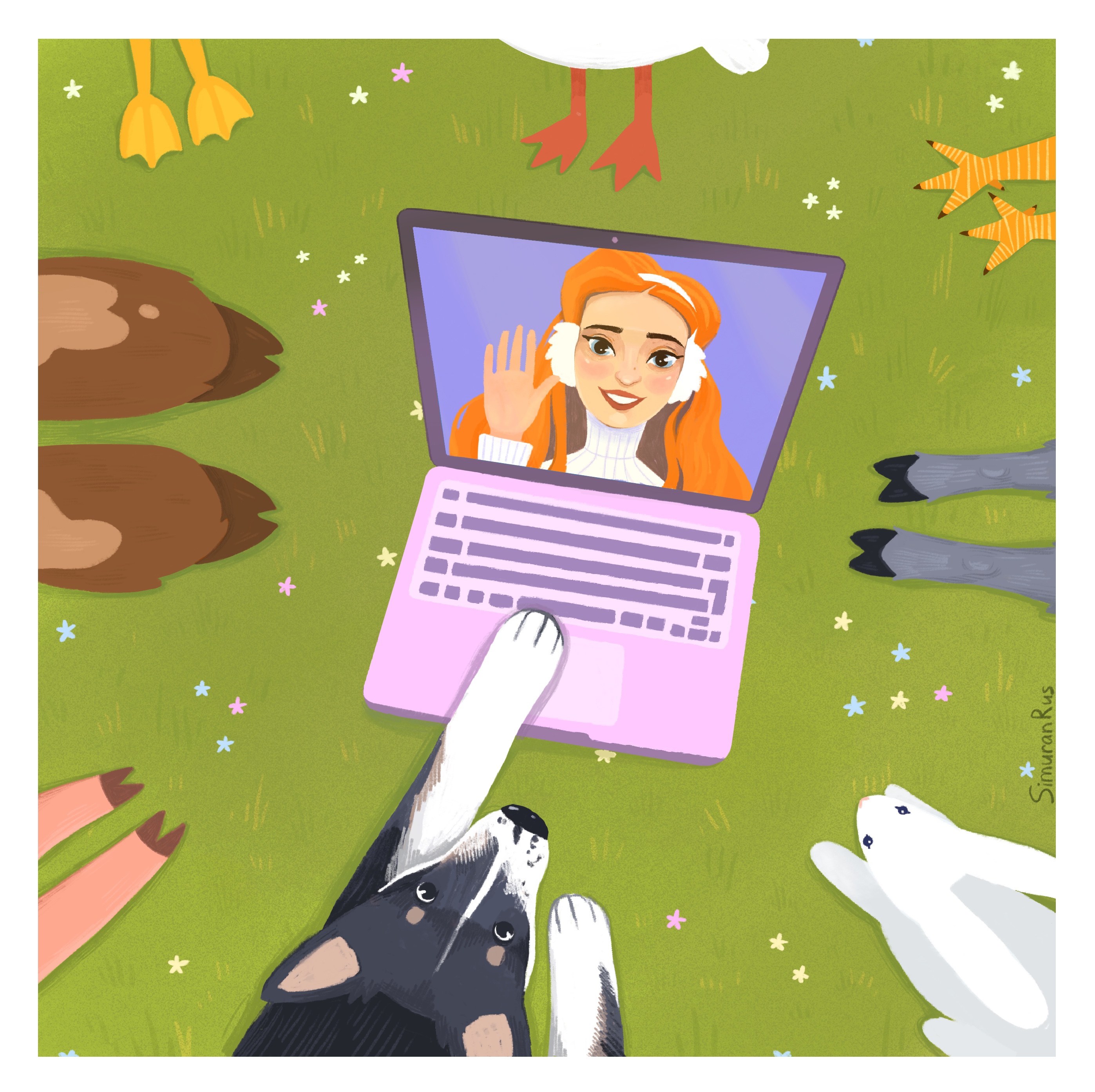 Love for animals | illustrations — Изображение №12 — Иллюстрация, Графика на Dprofile