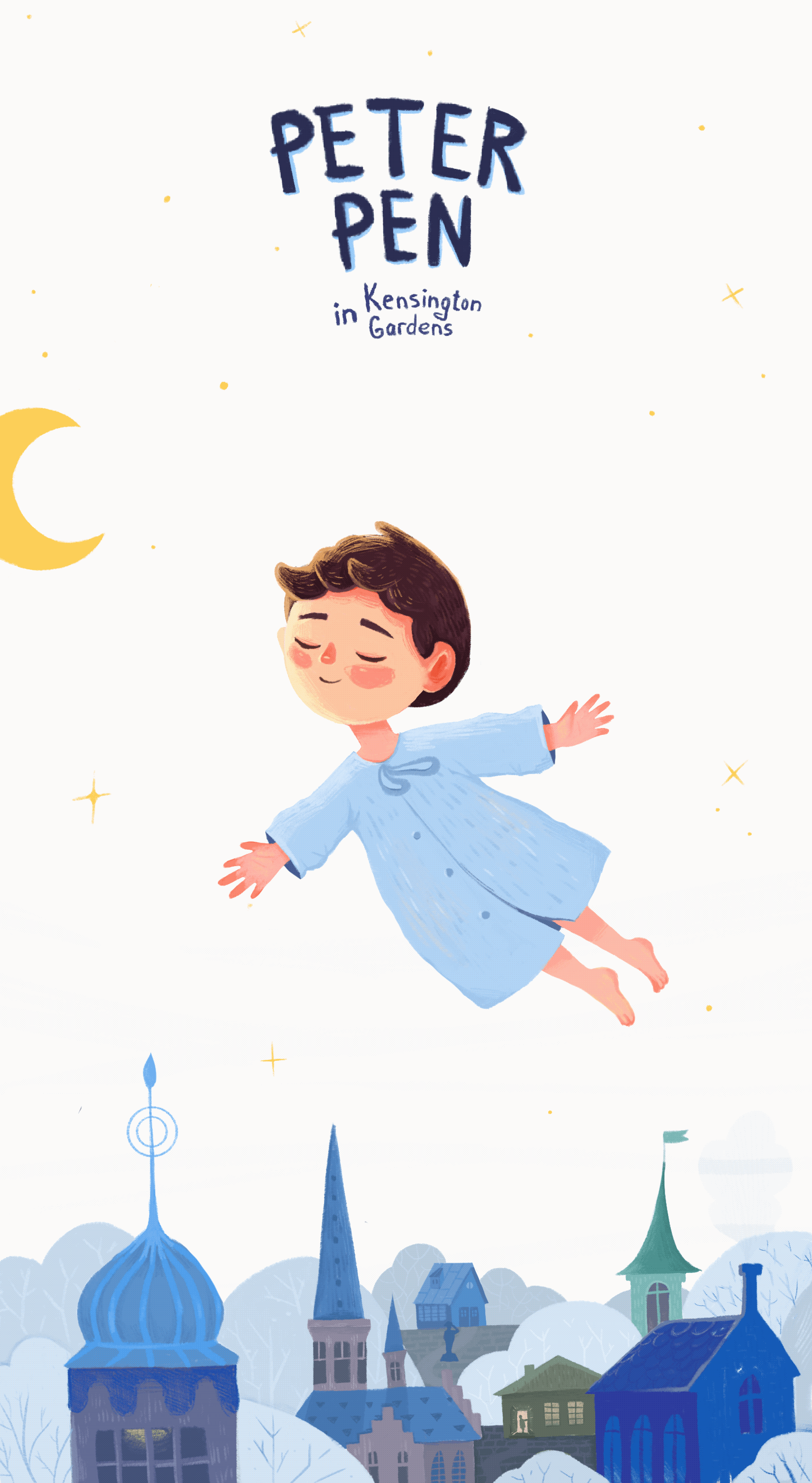 Peter Pen in Kensington Gardens | illustrations — Изображение №1 — Иллюстрация, Анимация на Dprofile