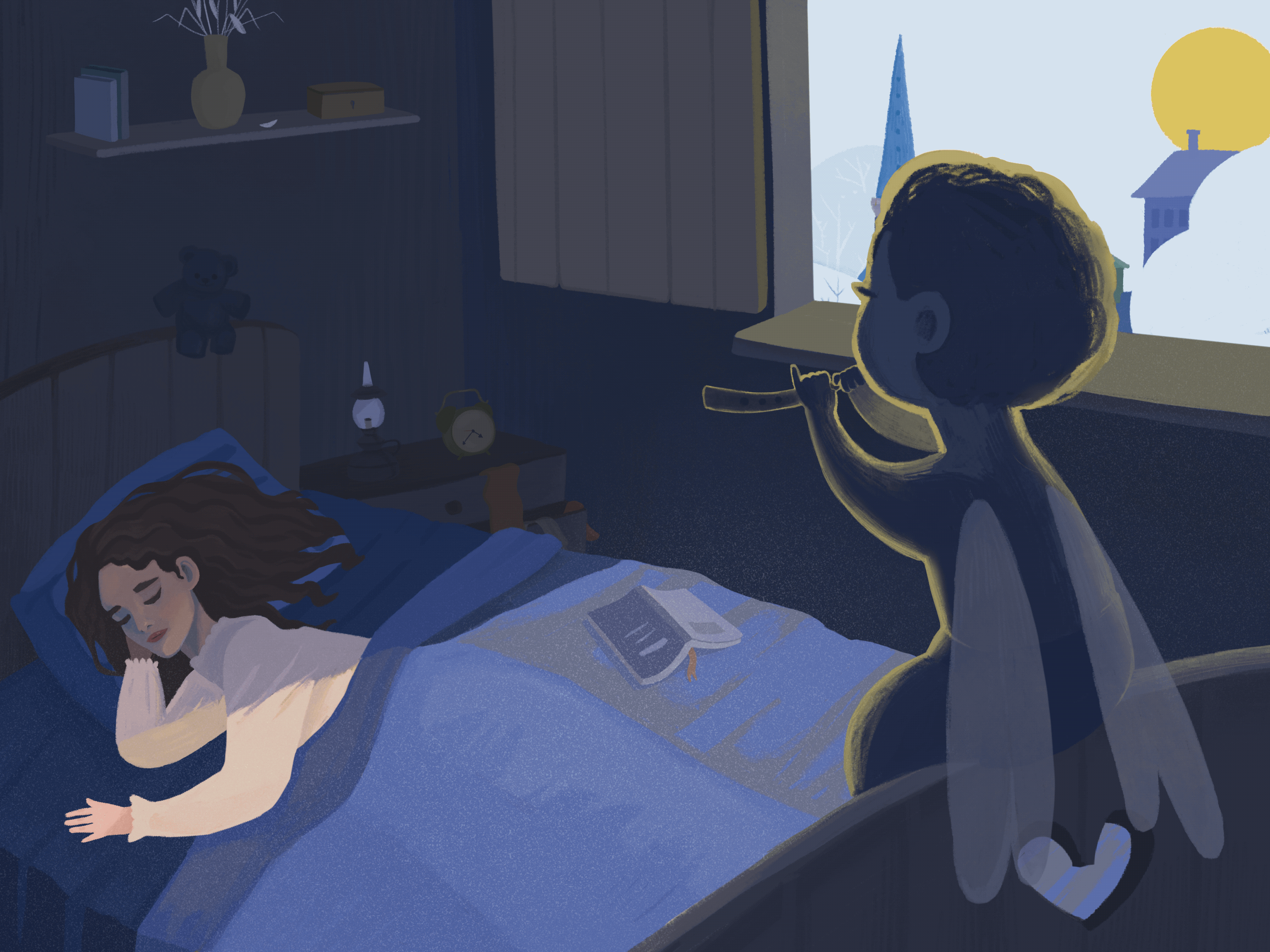 Peter Pen in Kensington Gardens | illustrations — Изображение №6 — Иллюстрация, Анимация на Dprofile
