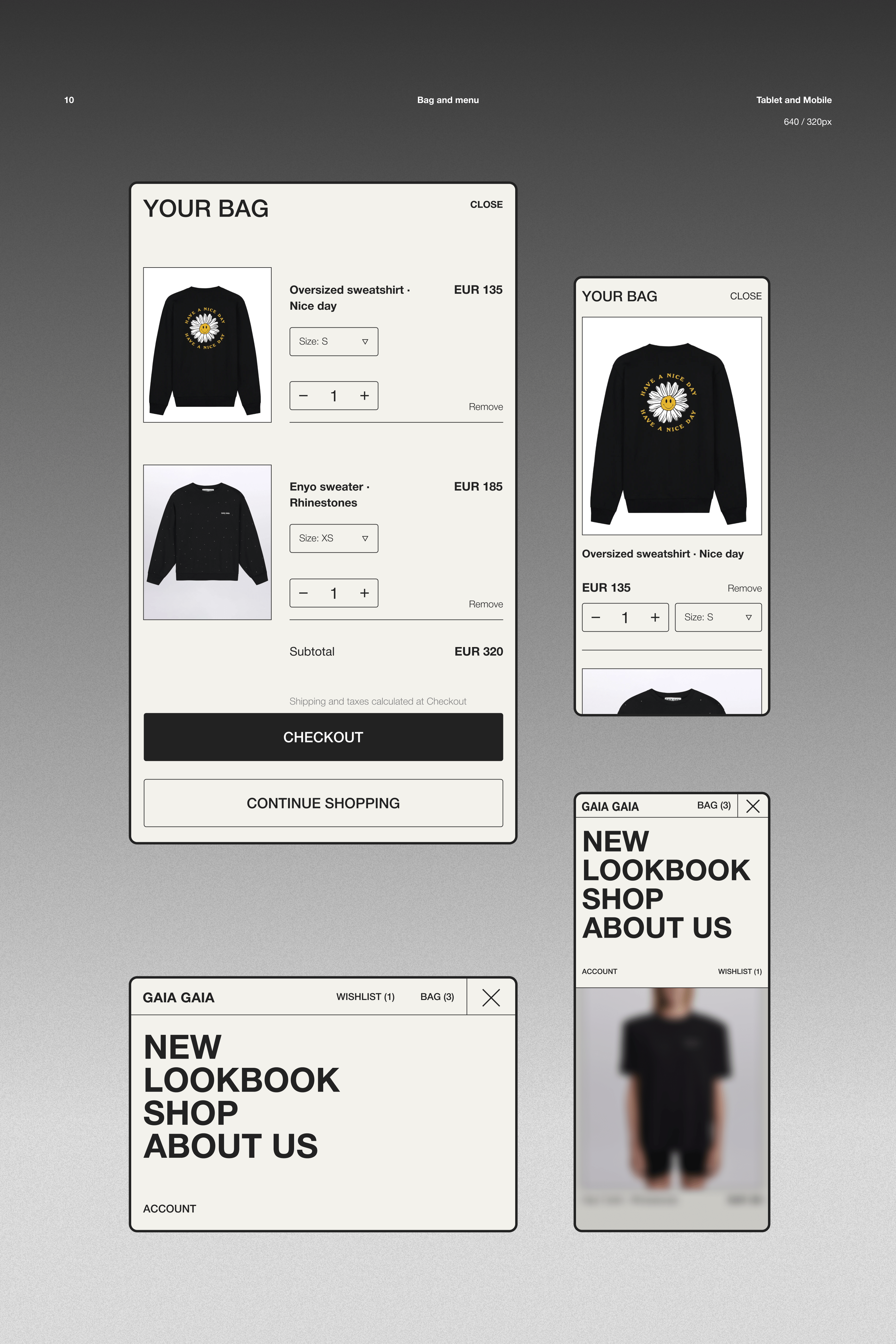 GAIA GAIA - ecommerce redesign — Изображение №12 — Интерфейсы на Dprofile