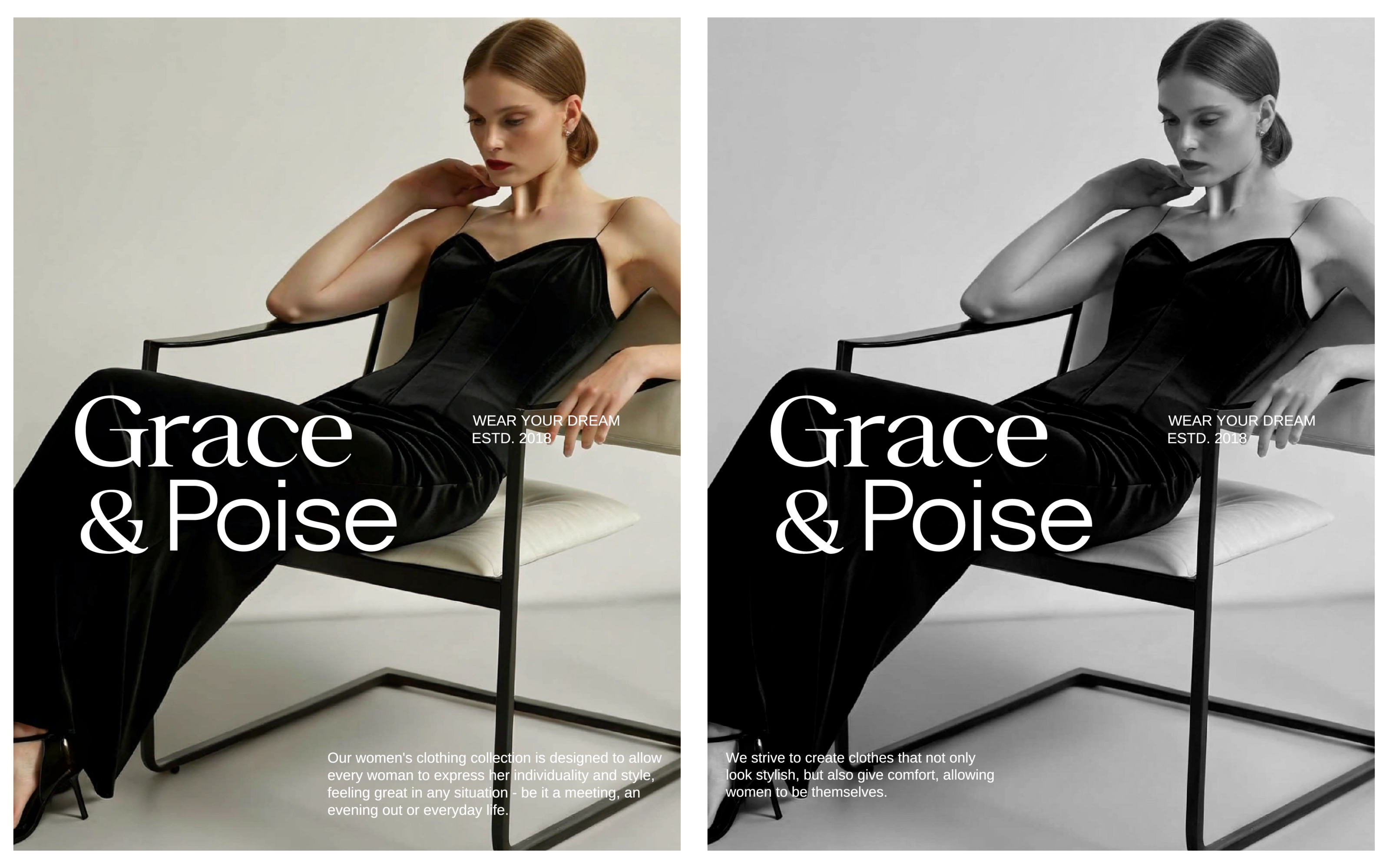 Grace&Poise / фирменный стиль /brand identity — Изображение №6 — Брендинг на Dprofile