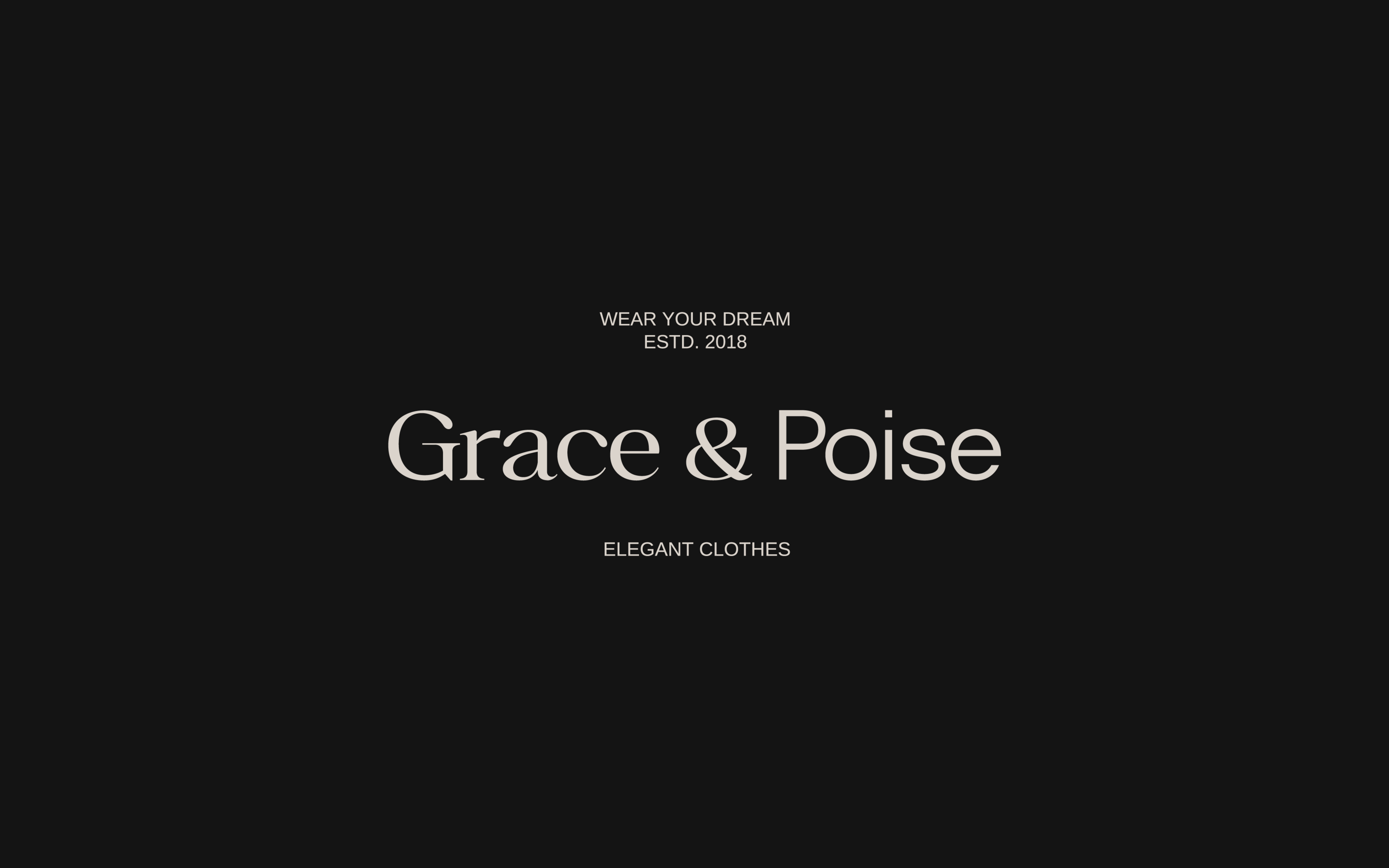 Grace&Poise / фирменный стиль /brand identity — Изображение №7 — Брендинг на Dprofile