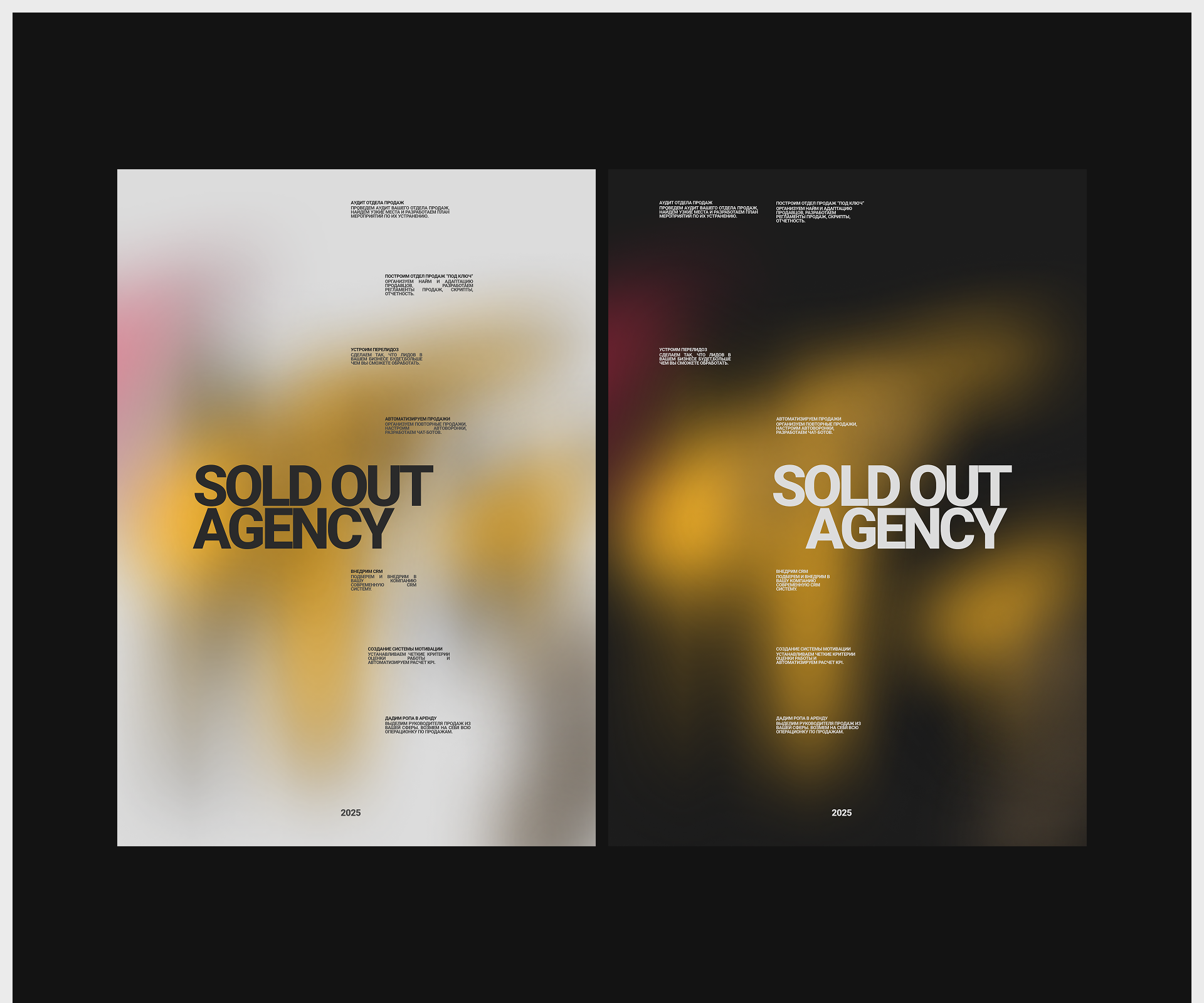 Sold out agency/web design — Изображение №9 — Интерфейсы, Брендинг на Dprofile