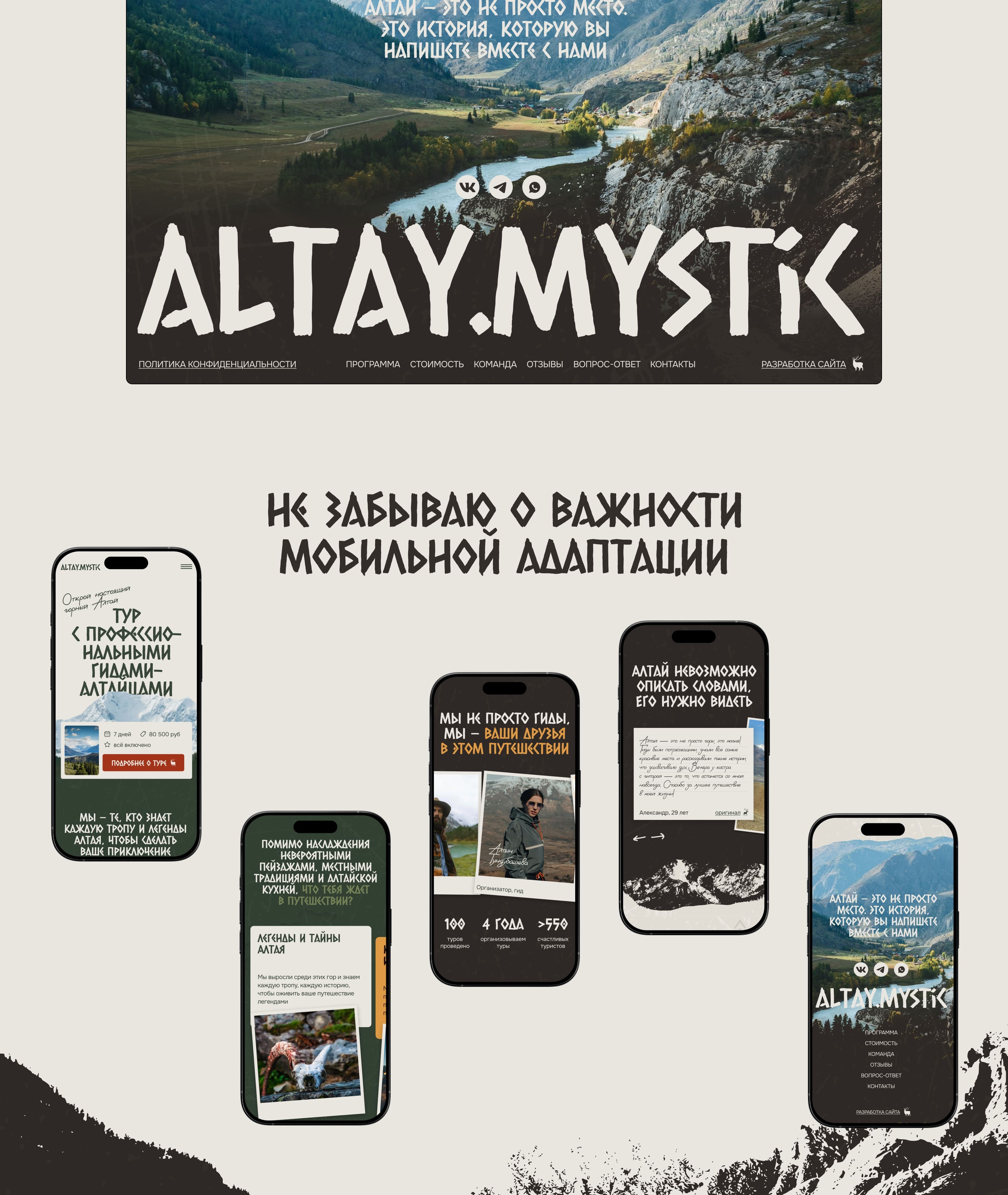 Тур на Алтай — Изображение №11 — Интерфейсы, Анимация на Dprofile