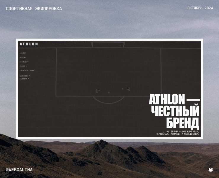 Спортивная экипировка Athlon на Dprofile