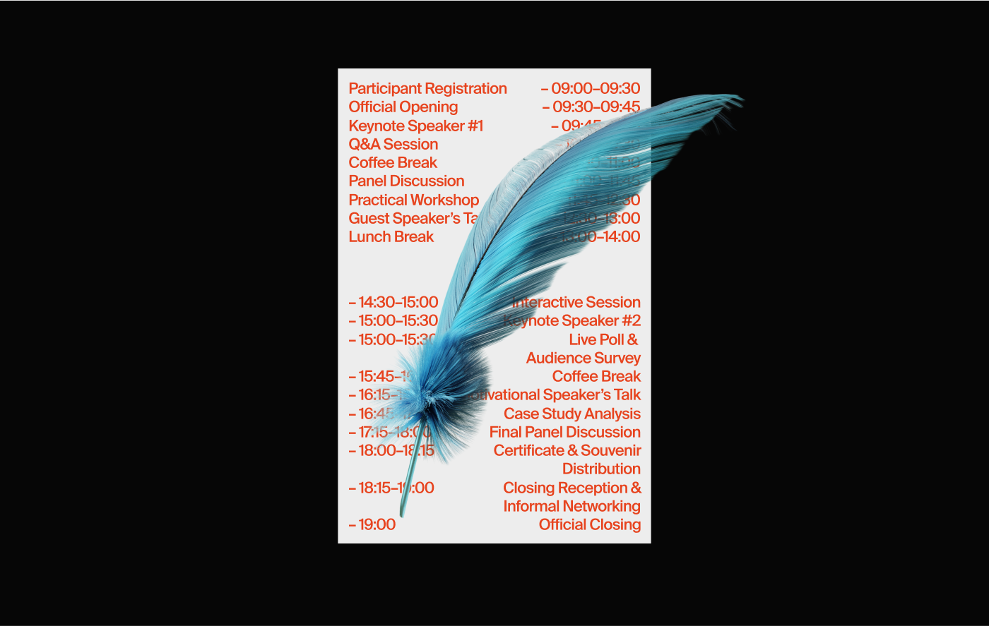 BigBird Branding for event agency — Изображение №6 — Брендинг, Анимация на Dprofile