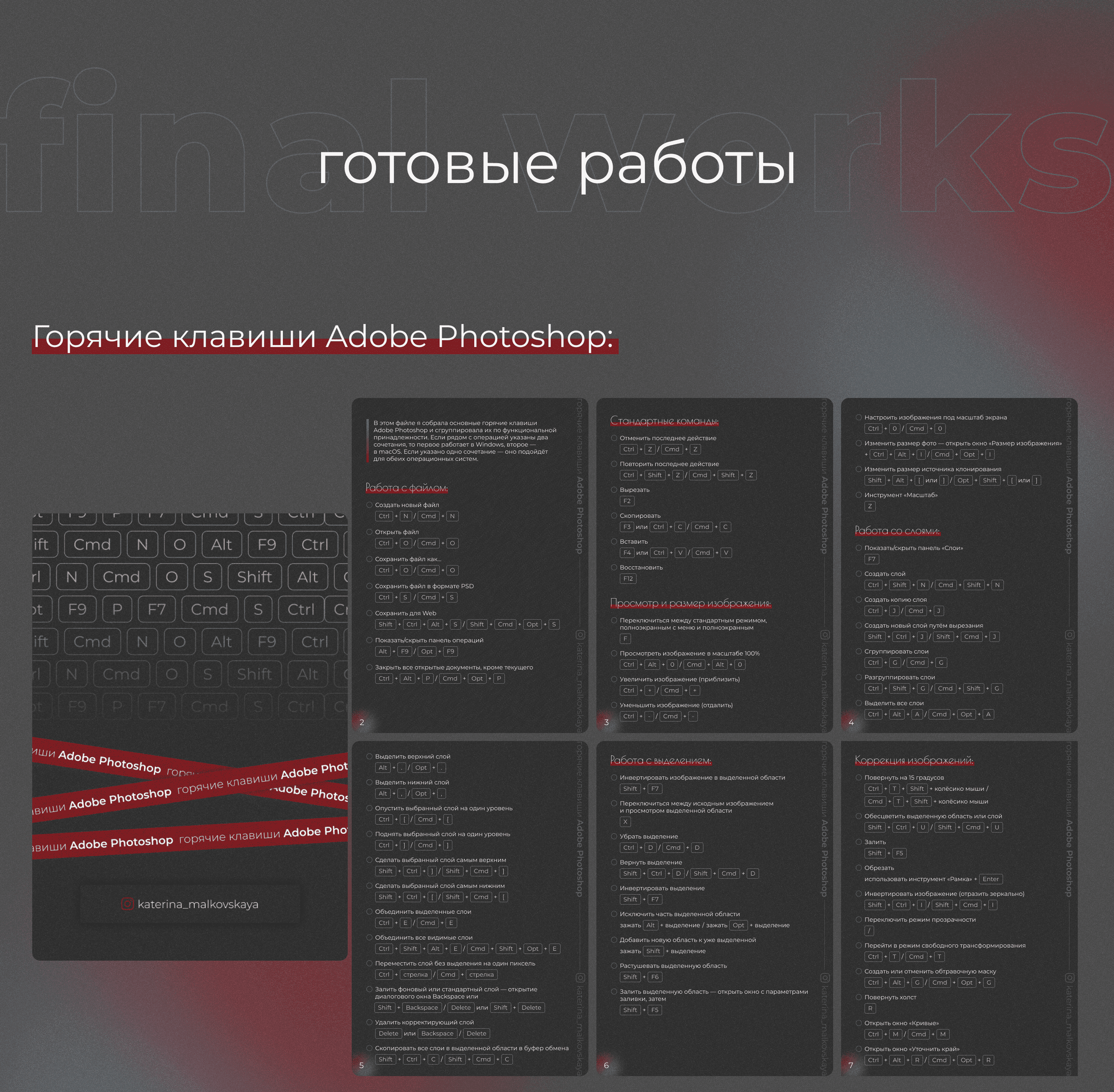 Дизайн гайда по Adobe Photoshop — Изображение №5 — Брендинг, Графика на Dprofile