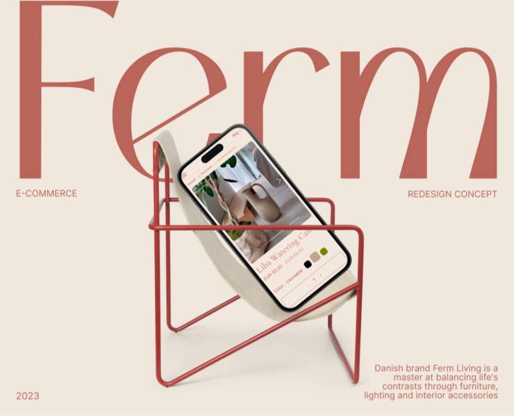 FERM LIVING/ E-COMMERCE — Интерфейсы на Dprofile