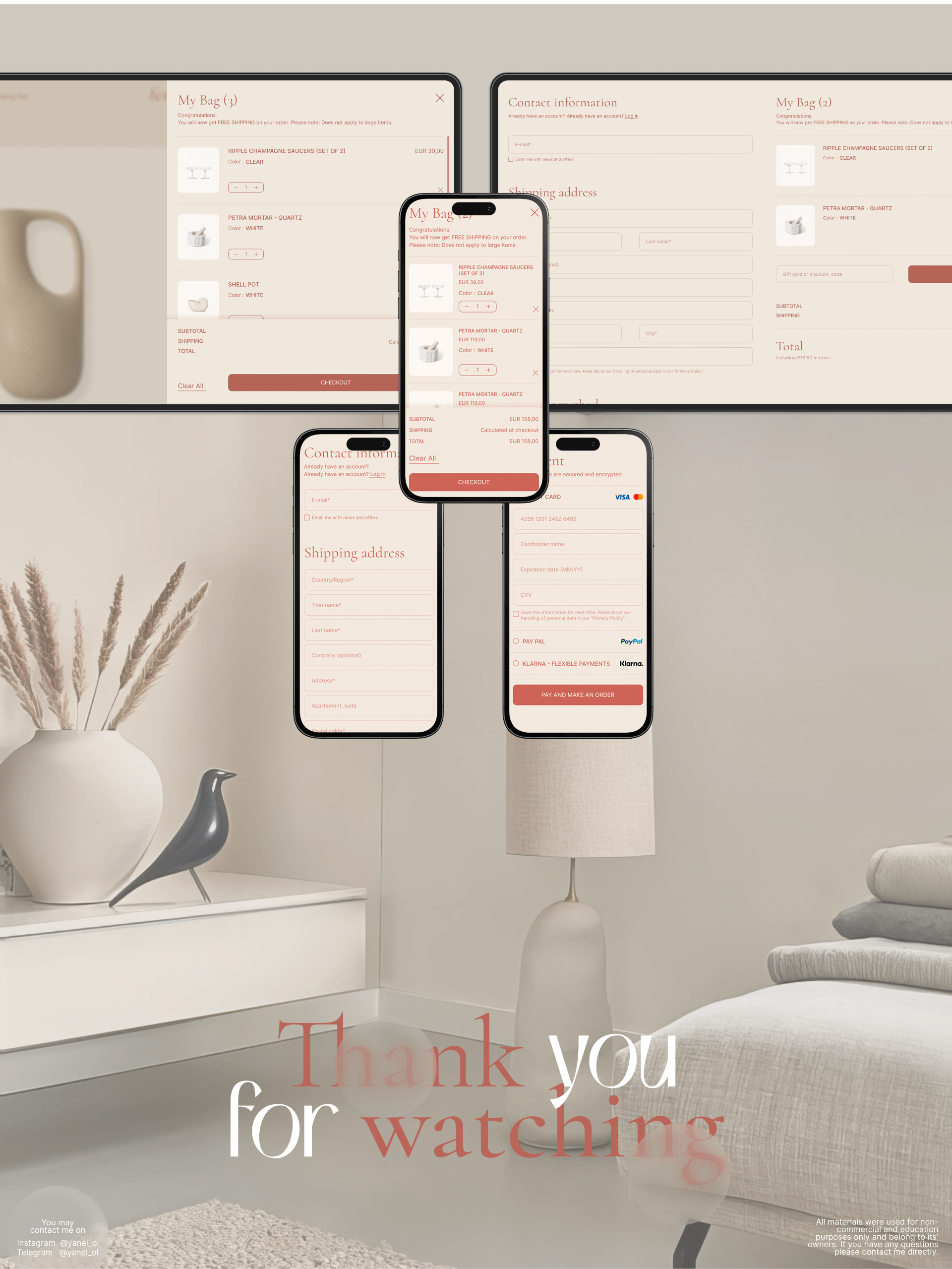 FERM LIVING/ E-COMMERCE — Изображение №10 — Интерфейсы на Dprofile