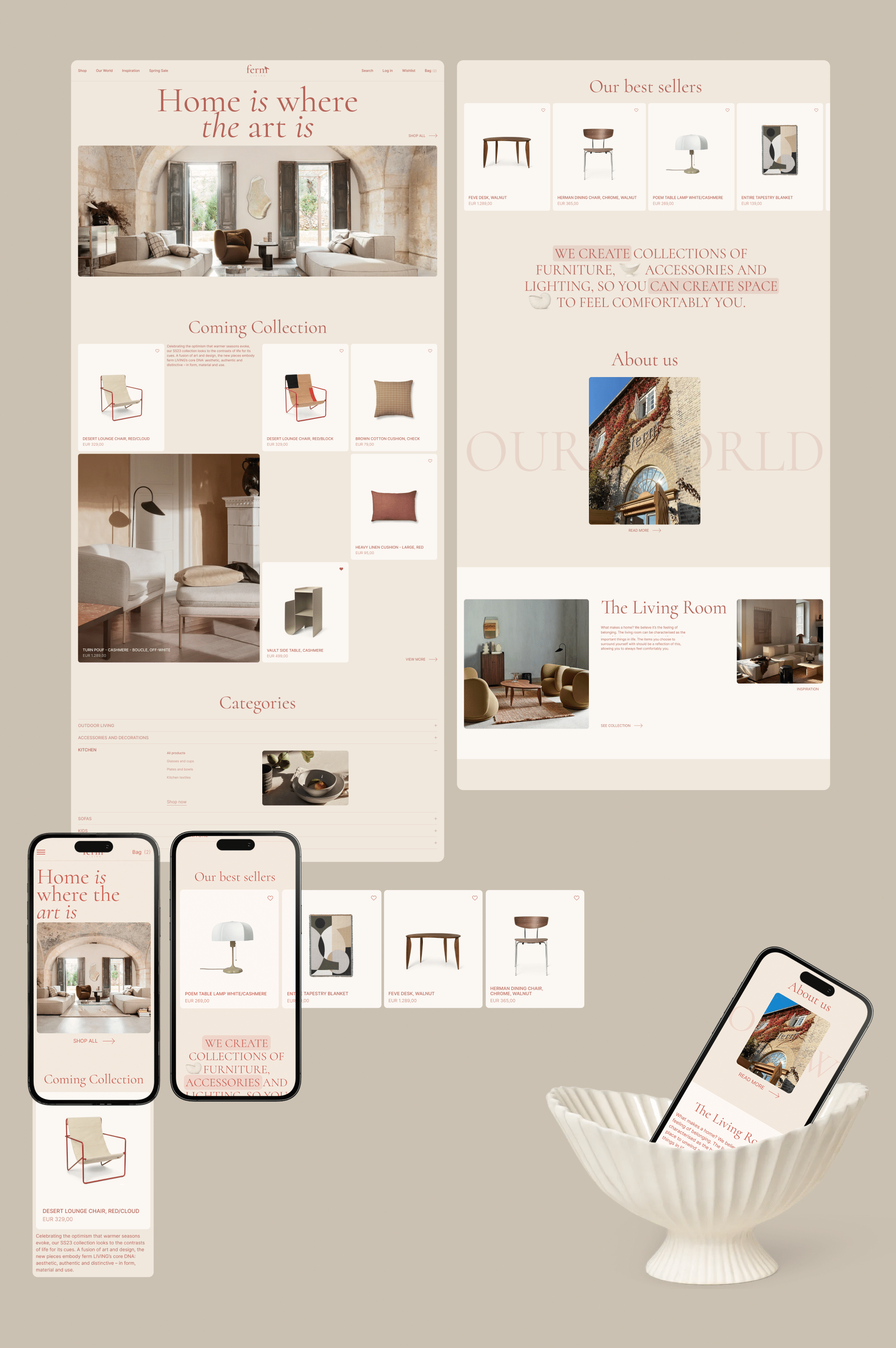 FERM LIVING/ E-COMMERCE — Изображение №2 — Интерфейсы на Dprofile