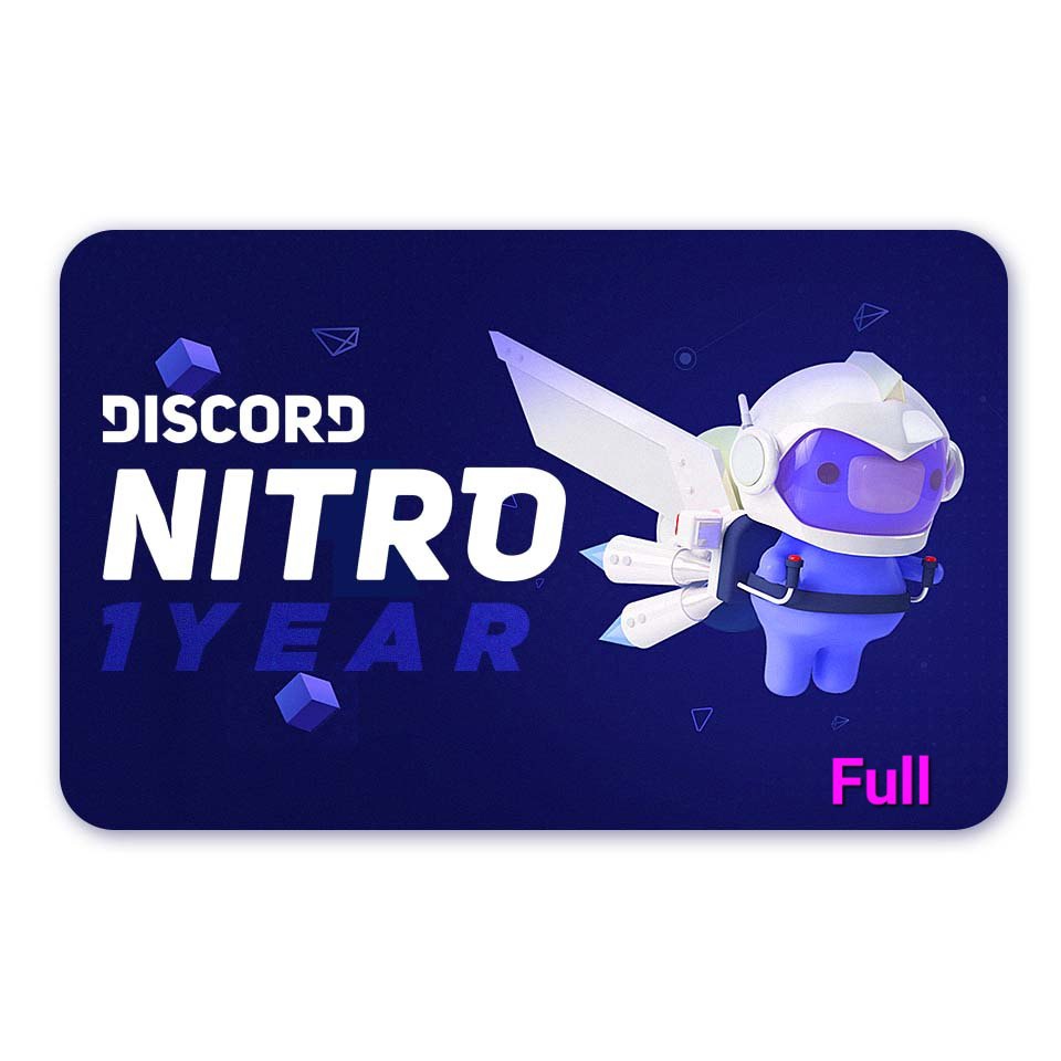 Discord nitro, ремейк карточки — Изображение №2 — Брендинг, Графика на Dprofile