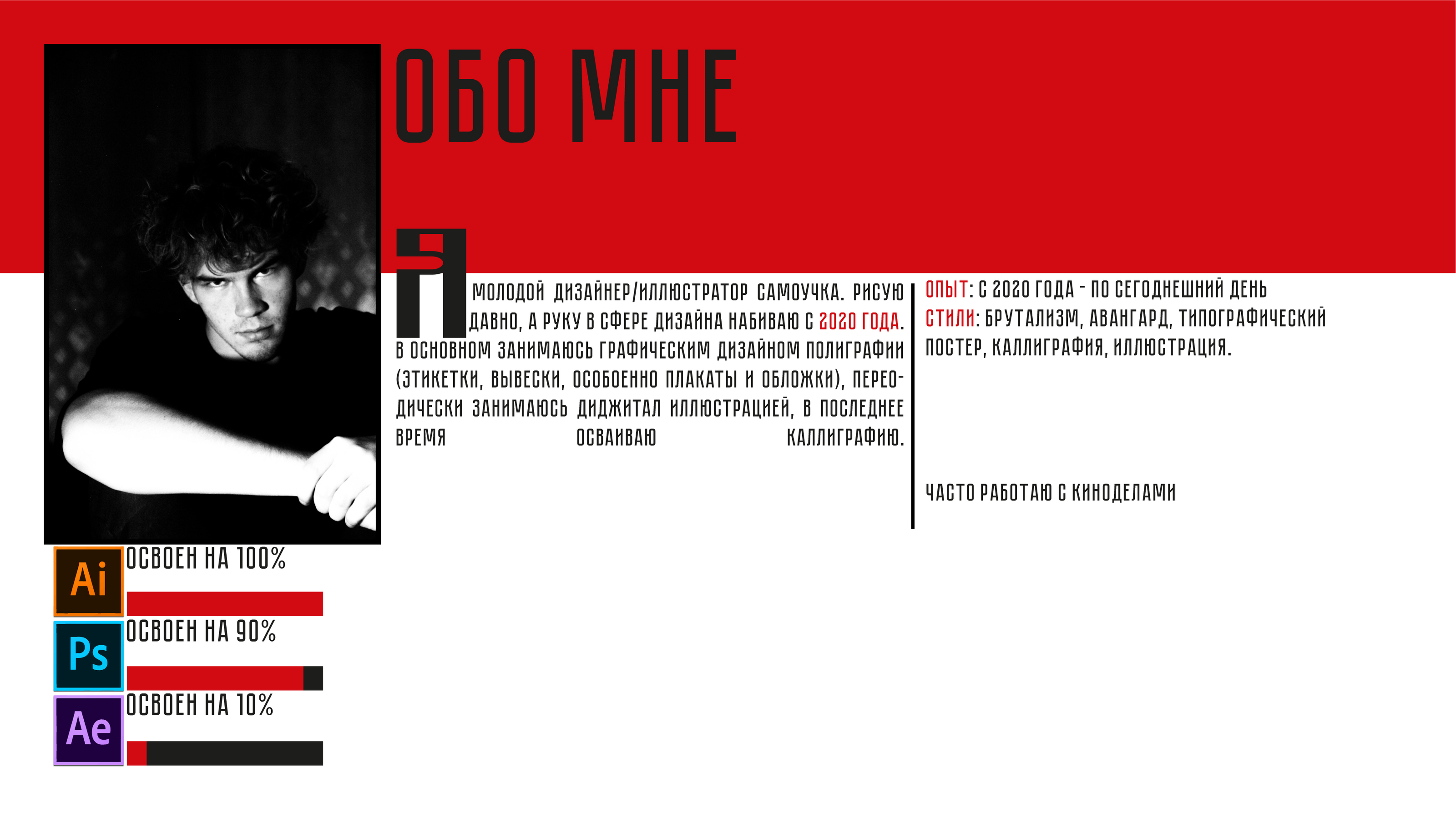 портфолио граф.дизайнера, презентация — Изображение №2 — Графика на Dprofile