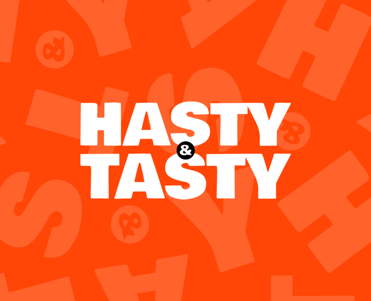 Hasty&Tasty | брендинг — Брендинг, Графика на Dprofile