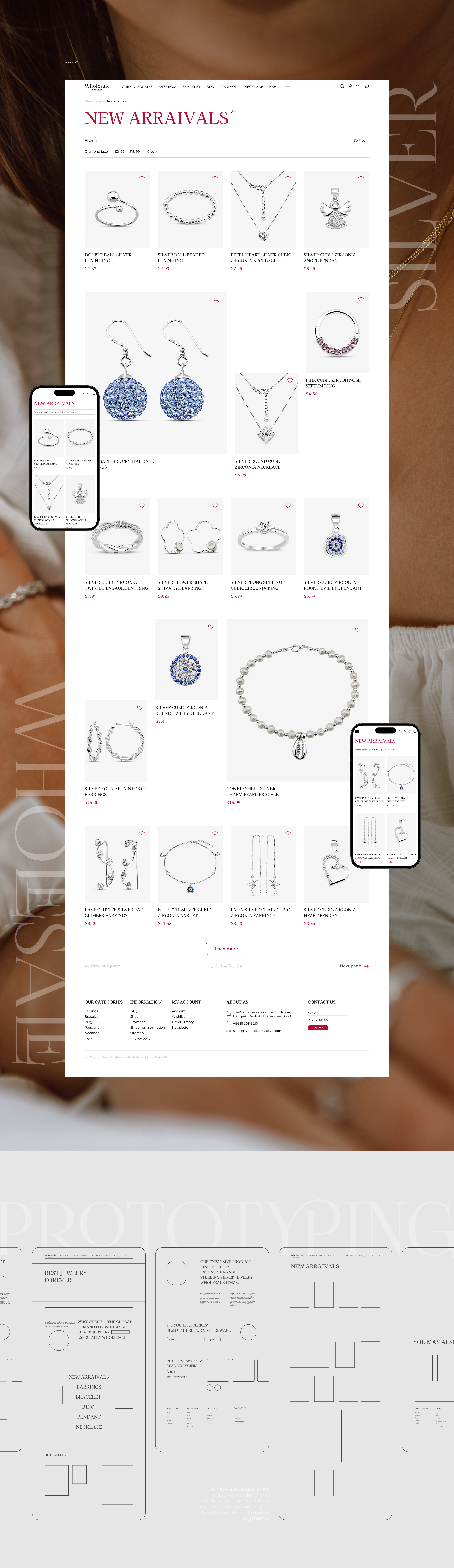 Wholesale | Redesign | E-commerce — Изображение №2 — Интерфейсы на Dprofile