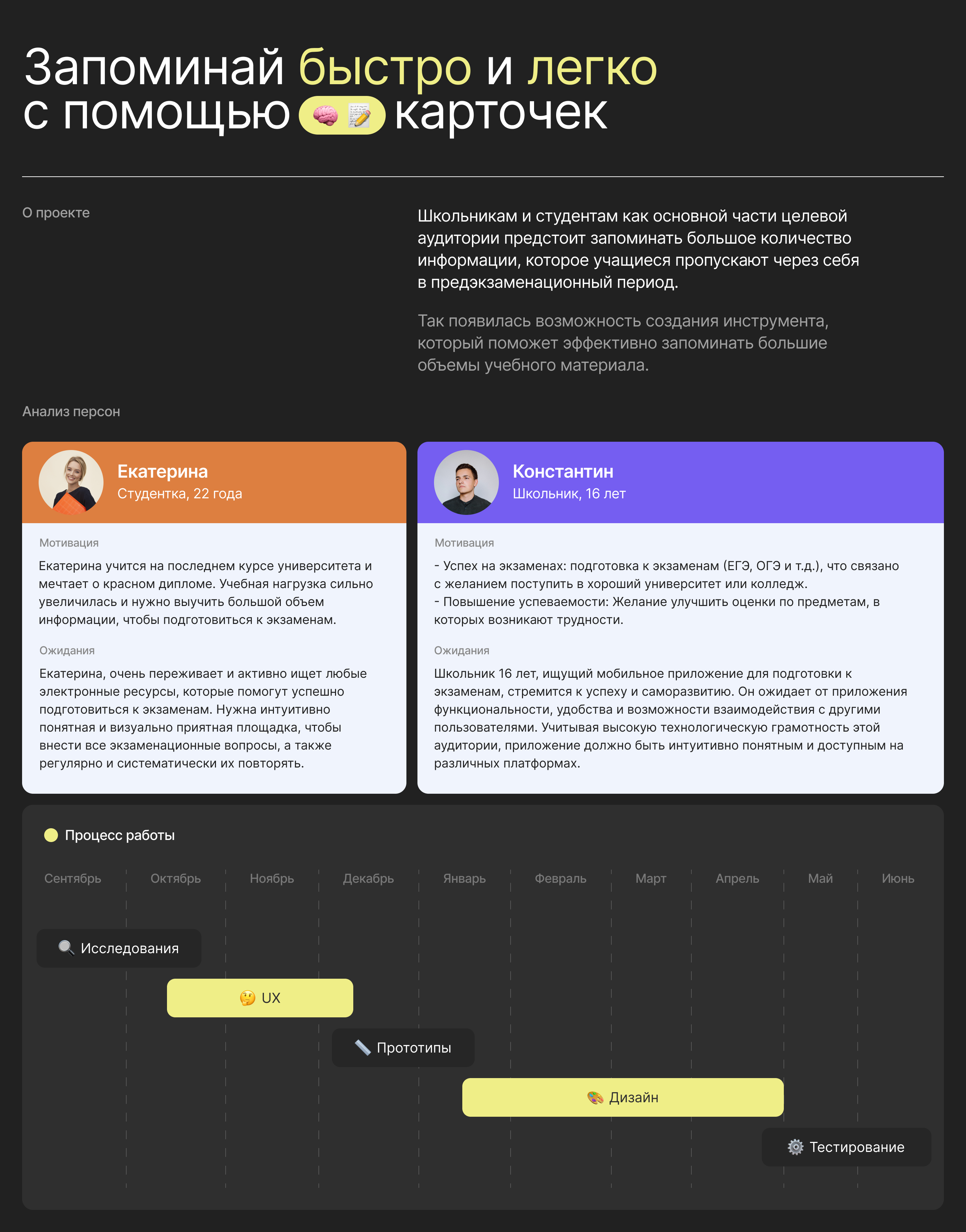 Mobile App: PlanEx Flashcards — Изображение №2 — Интерфейсы на Dprofile