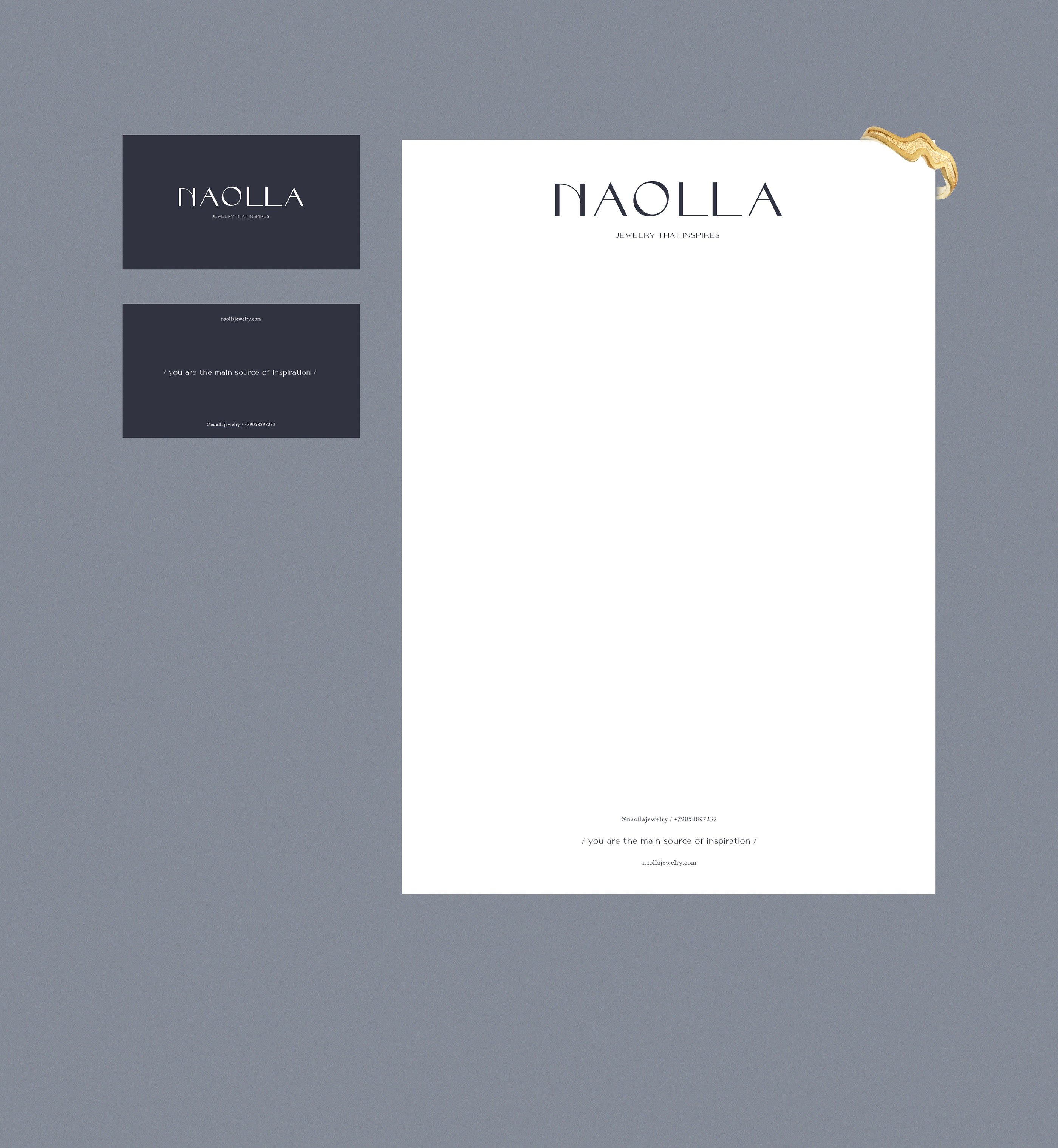 Naolla | Jewerly store — Изображение №4 — Брендинг на Dprofile