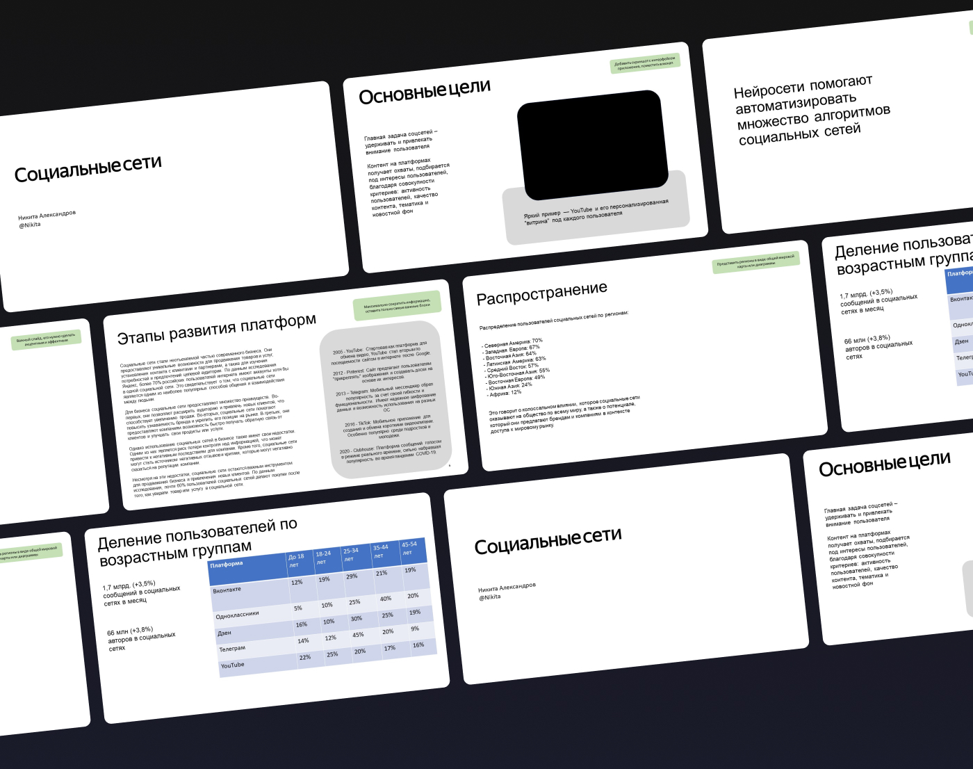 Дизайн презентации — Изображение №1 — Графика, Маркетинг на Dprofile