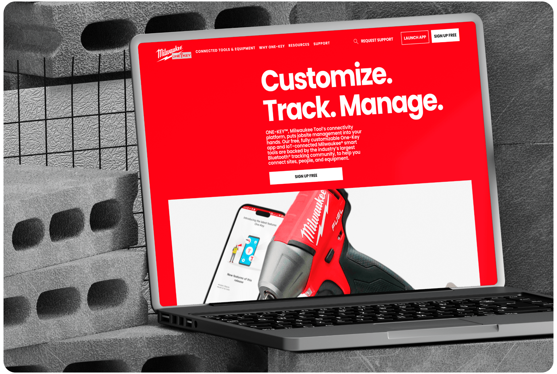 Wilwaukee tool | Corporate Website Redesign — Изображение №4 — Интерфейсы, Брендинг на Dprofile