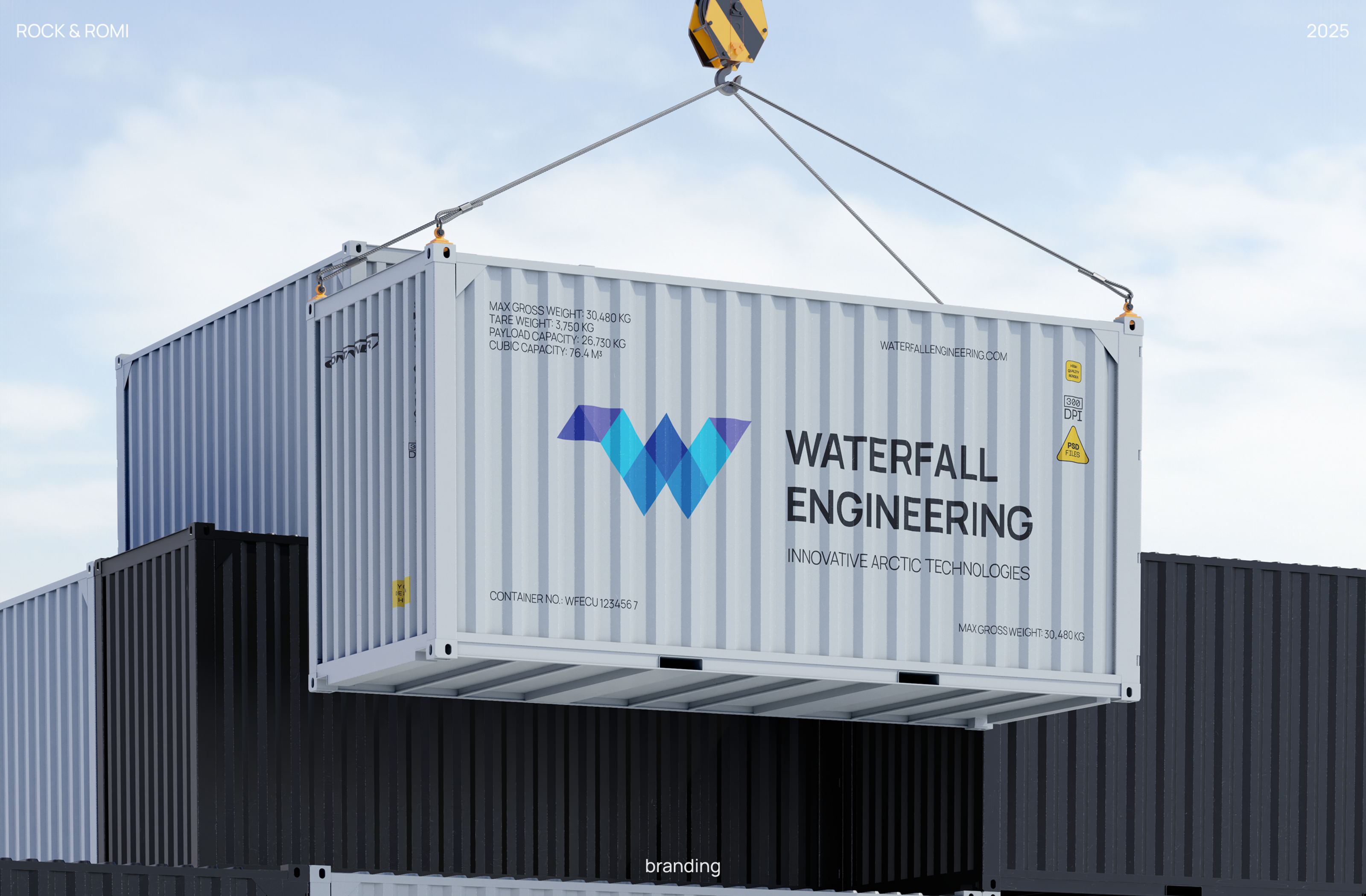 WATERFALL ENGINEERING | Брендинг | Инженерия — Изображение №1 — Брендинг на Dprofile