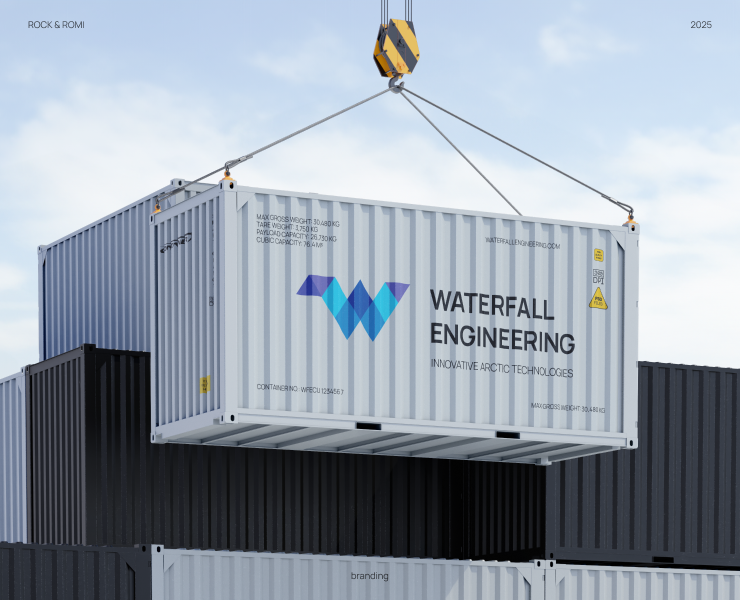 WATERFALL ENGINEERING | Брендинг | Инженерия на Dprofile