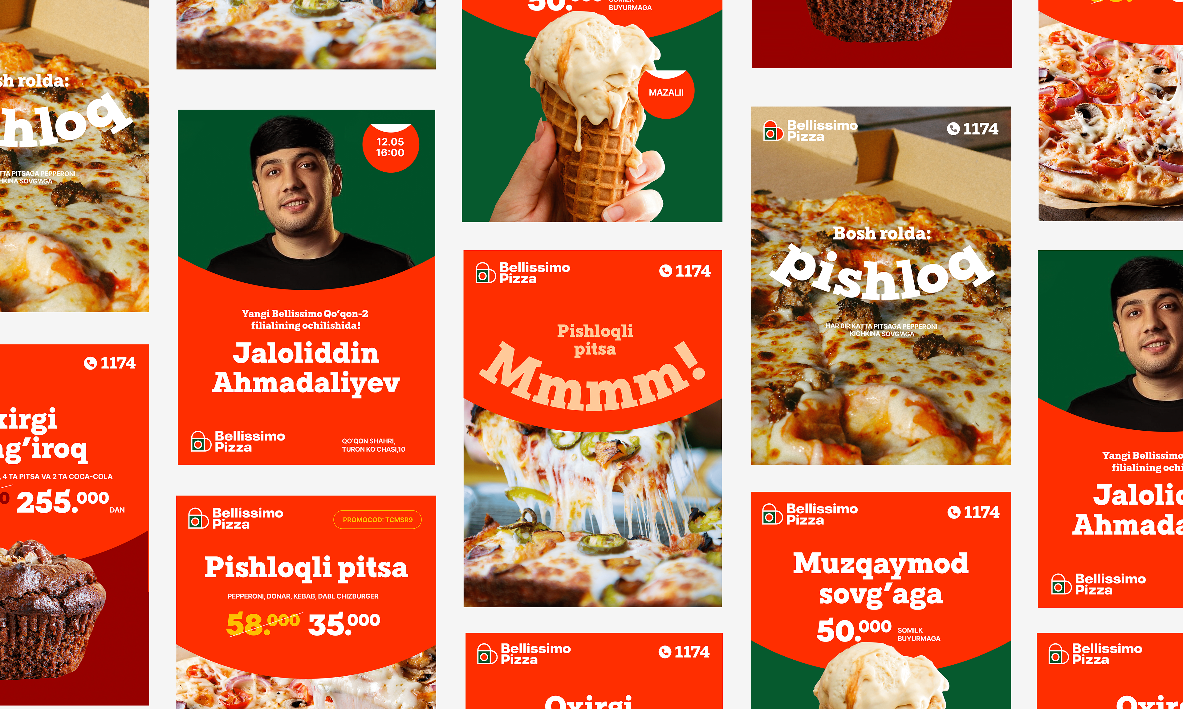Bellissimo Pizza — Изображение №39 — Брендинг, Иллюстрация на Dprofile