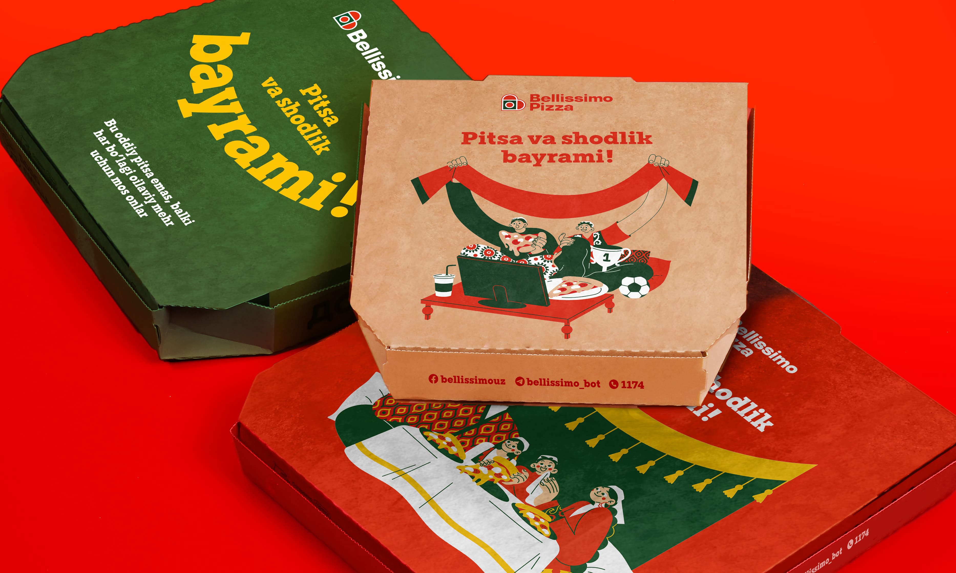Bellissimo Pizza — Изображение №27 — Брендинг, Иллюстрация на Dprofile
