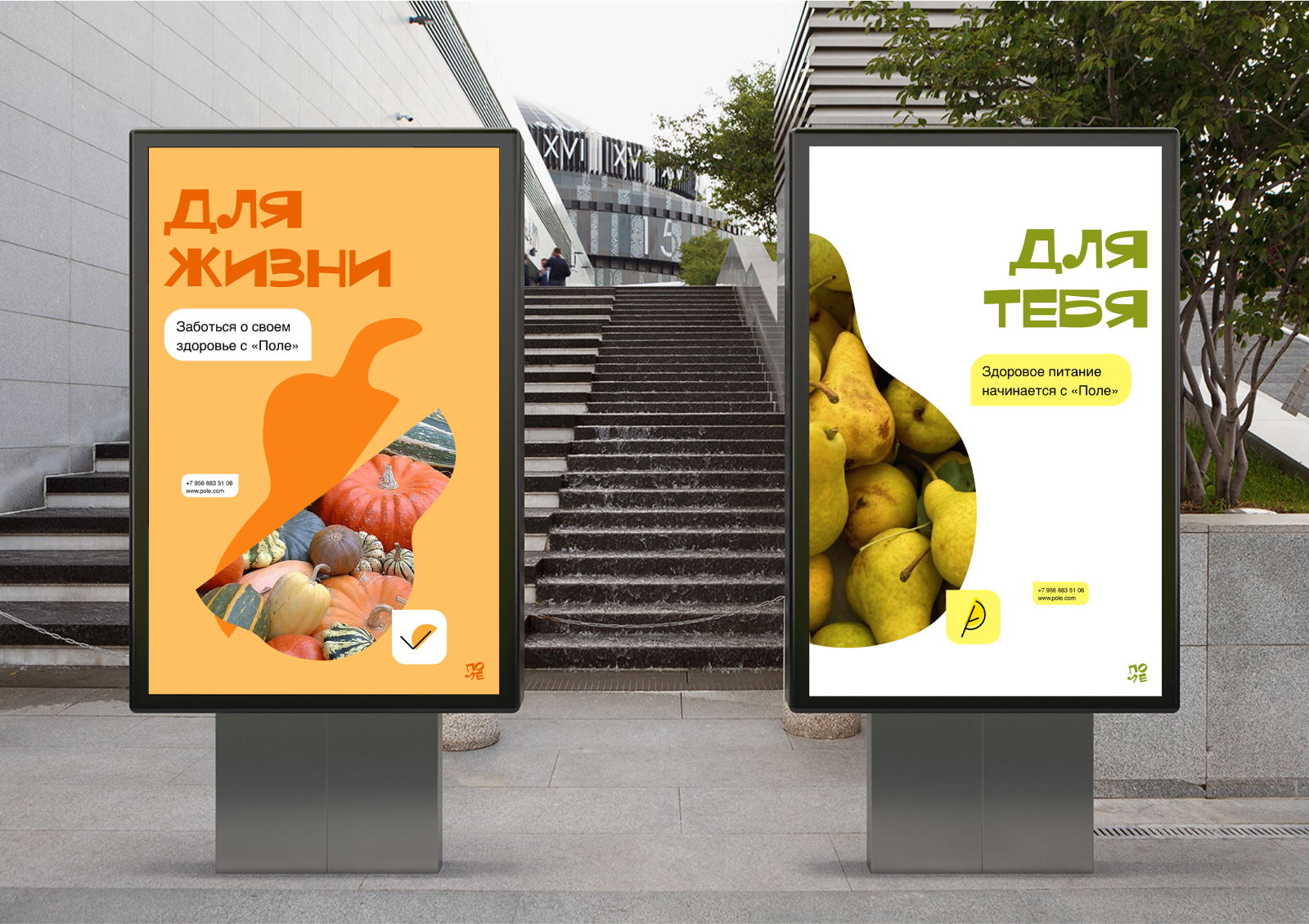 Брендинг магазина органических продуктов Поле — Изображение №10 — Брендинг, Графика на Dprofile