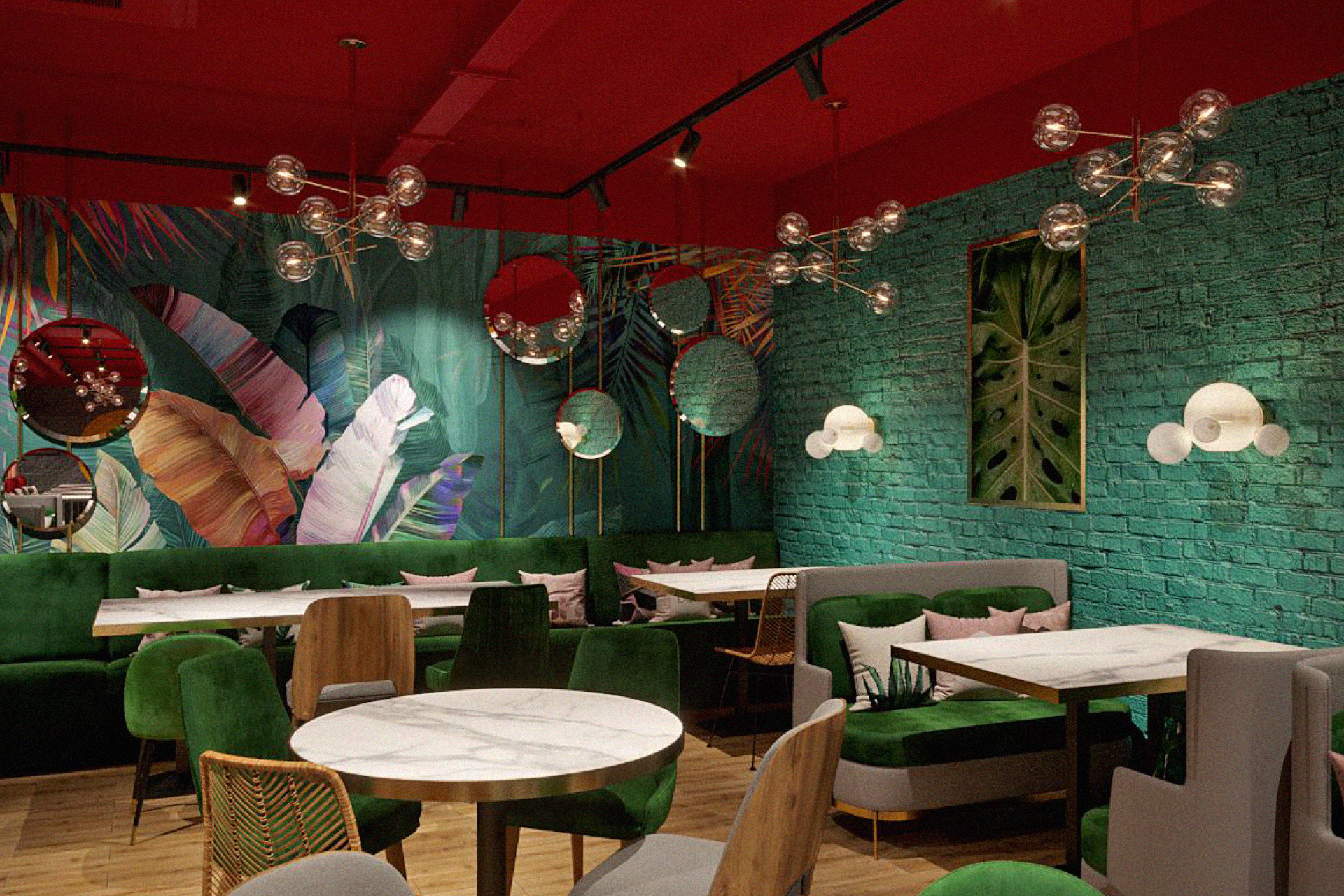 BUDDA restaurant — Изображение №6 — Брендинг, Иллюстрация на Dprofile