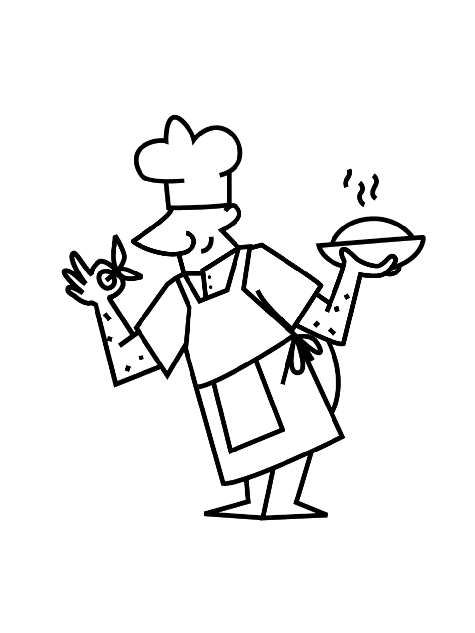 Chef's Story — Изображение №4 — Брендинг, Иллюстрация на Dprofile