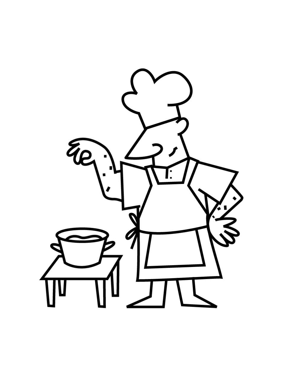 Chef's Story — Изображение №13 — Брендинг, Иллюстрация на Dprofile