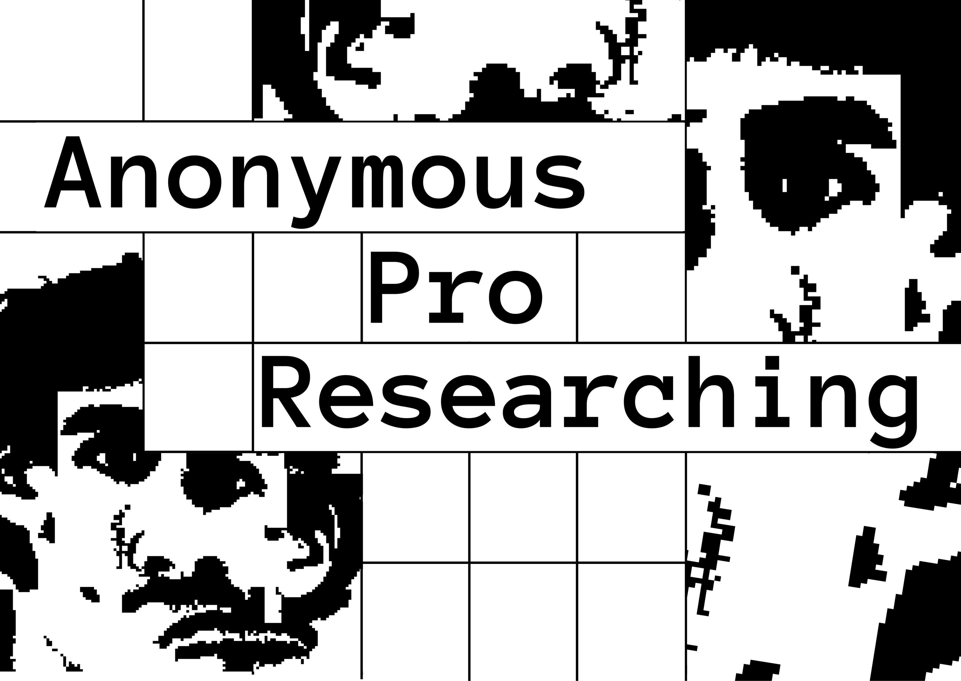Anonymous pro — одностраничный сайт о шрифте — Изображение №1 — Графика, Маркетинг на Dprofile