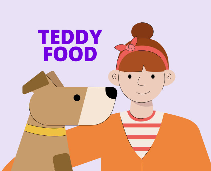 Teddy Food | Ролик-эксплейнер — Иллюстрация, Анимация на Dprofile