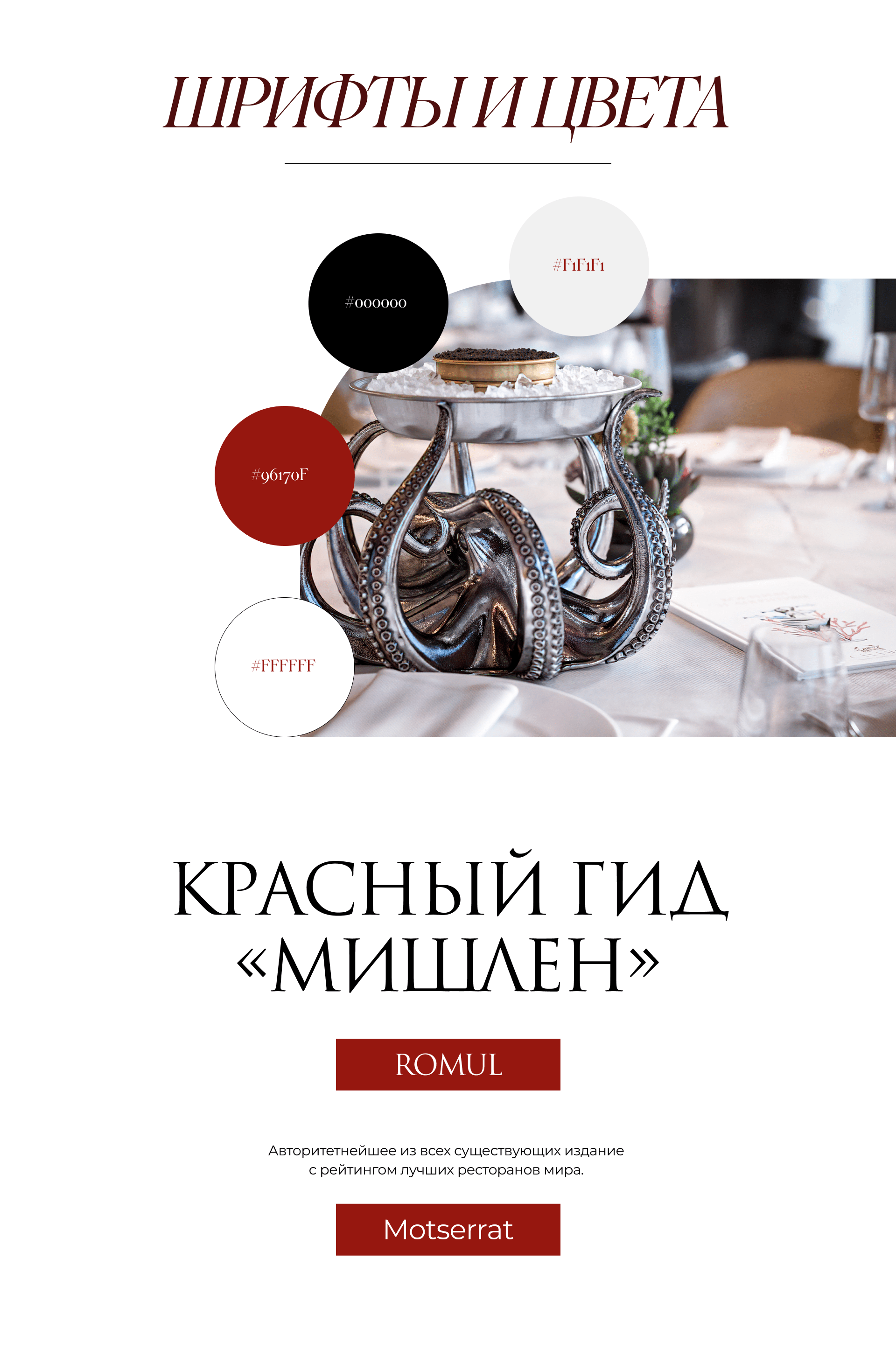 Креативный сайт ресторанного путеводителя "Мишлен" — Изображение №4 — Интерфейсы, Анимация на Dprofile