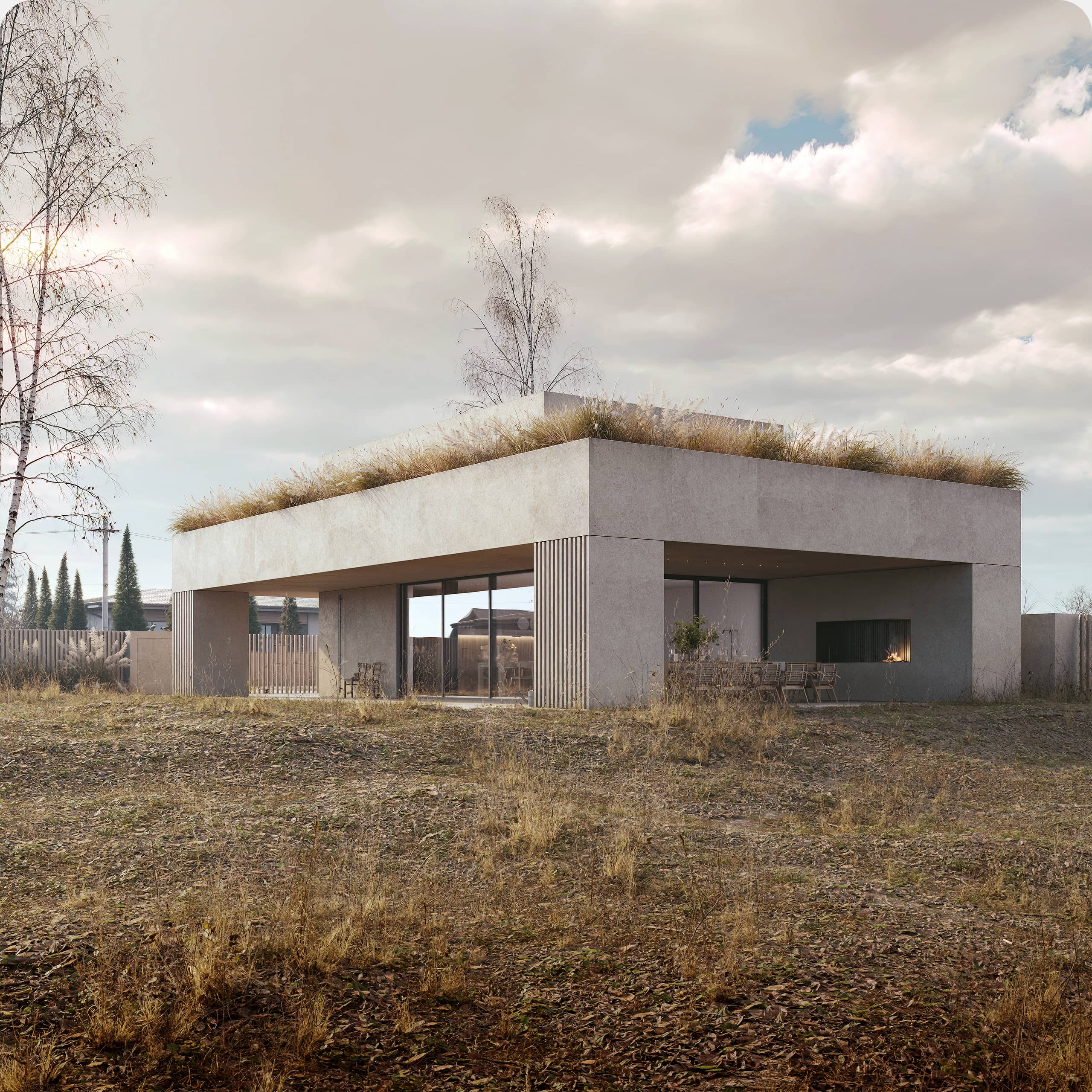 Гостевой дом Wheatfield, 100 м² — Изображение №20 — Брендинг, 3D на Dprofile