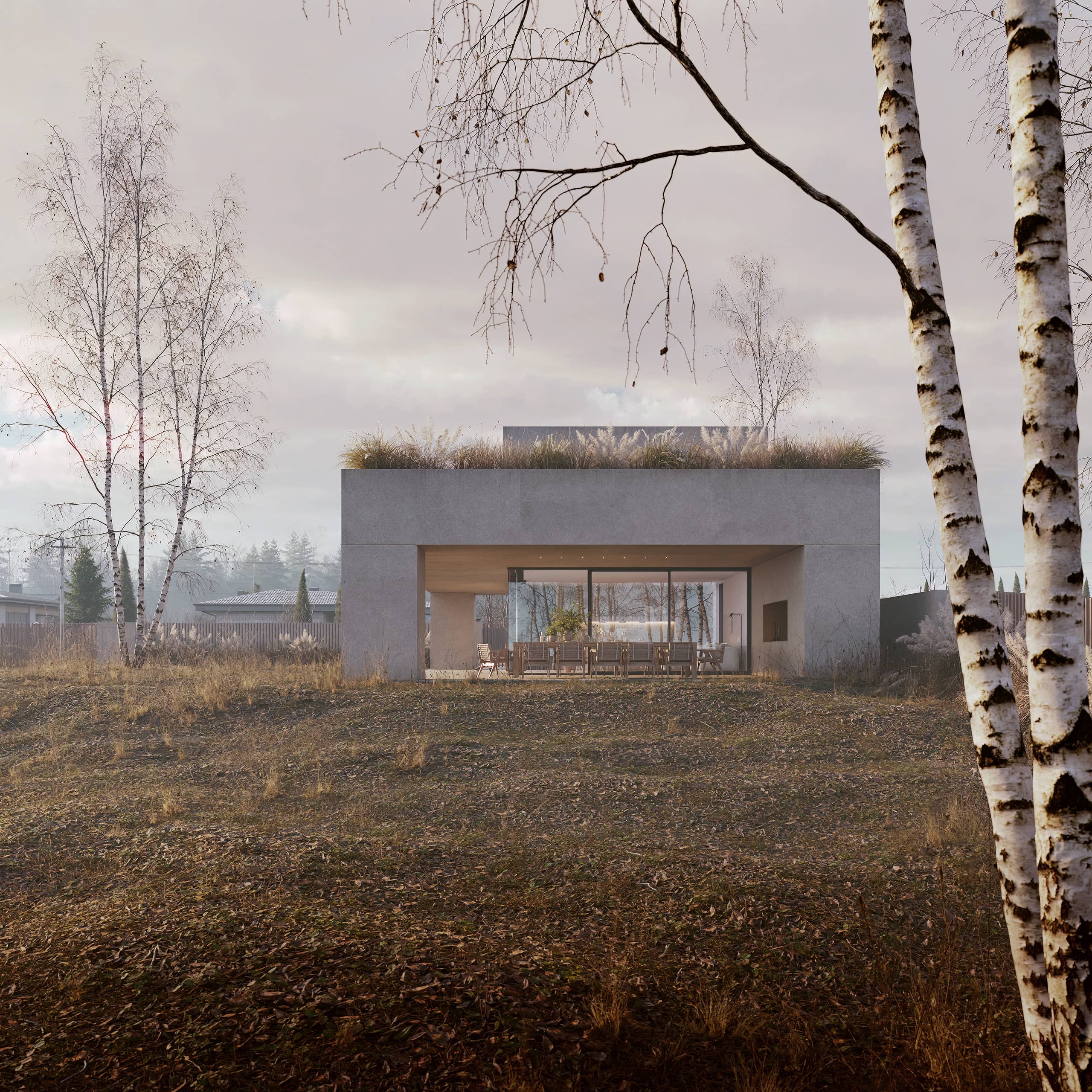 Гостевой дом Wheatfield, 100 м² — Изображение №22 — Брендинг, 3D на Dprofile