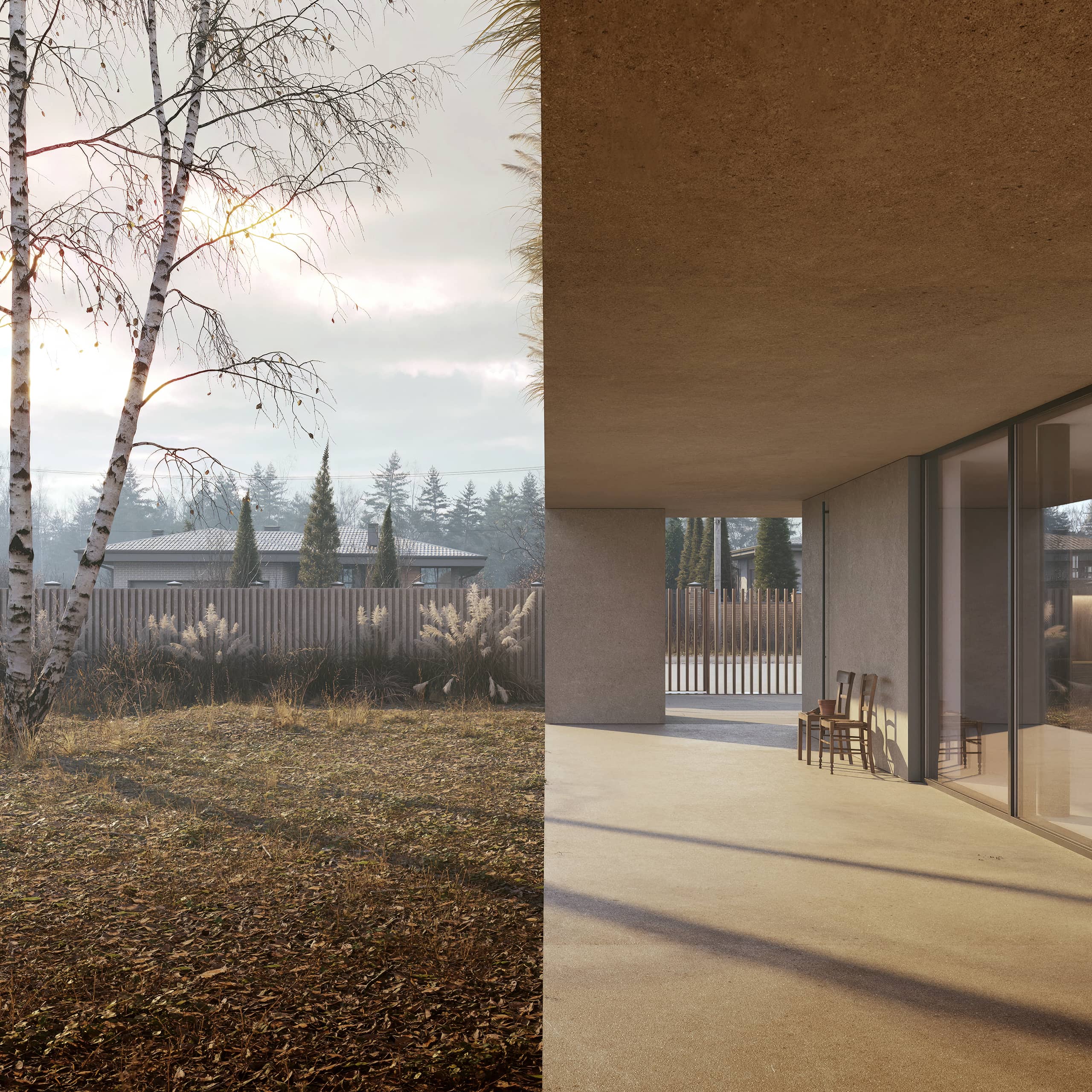 Гостевой дом Wheatfield, 100 м² — Изображение №16 — Брендинг, 3D на Dprofile