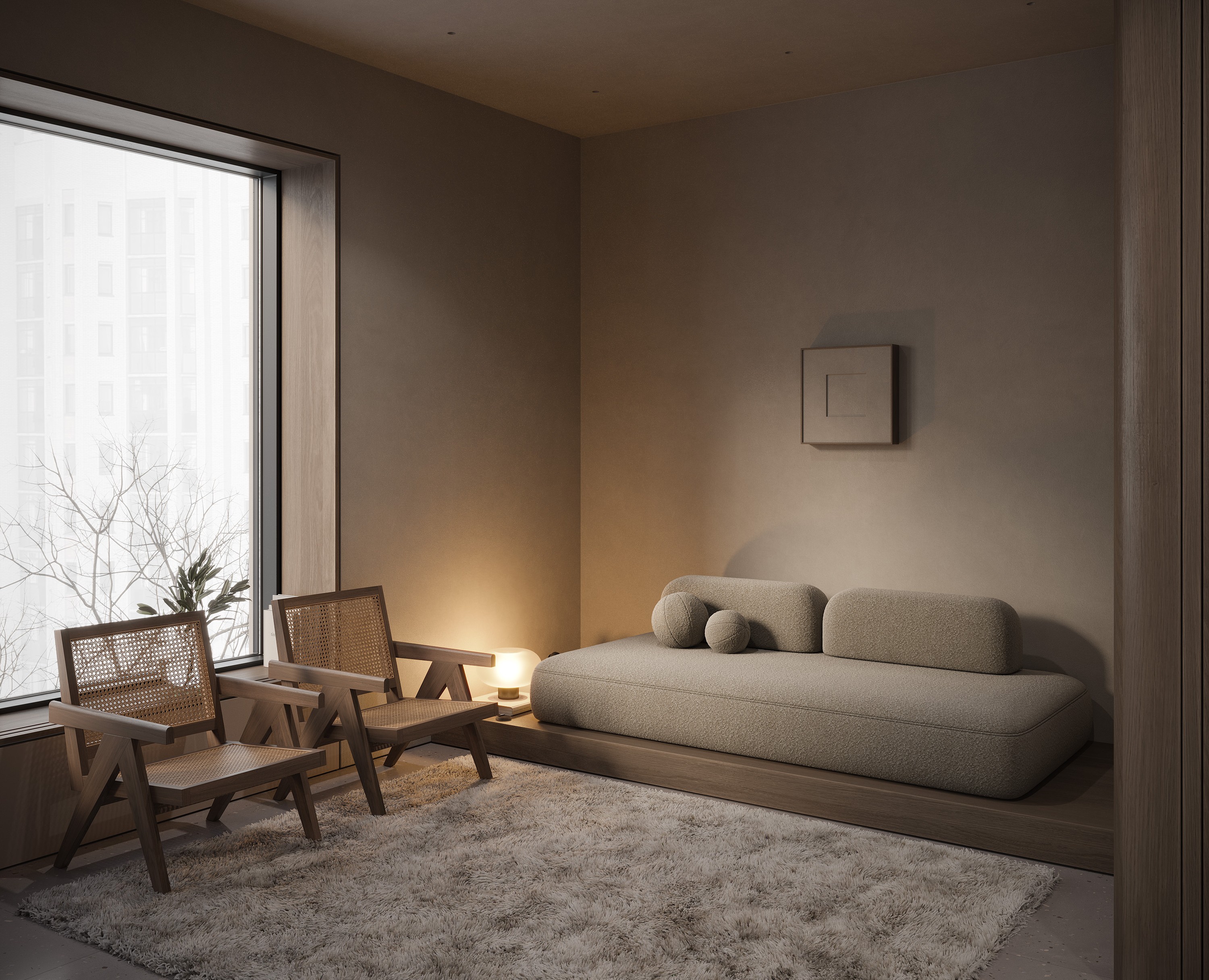RiverSky, 44 м² — 3D на Dprofile